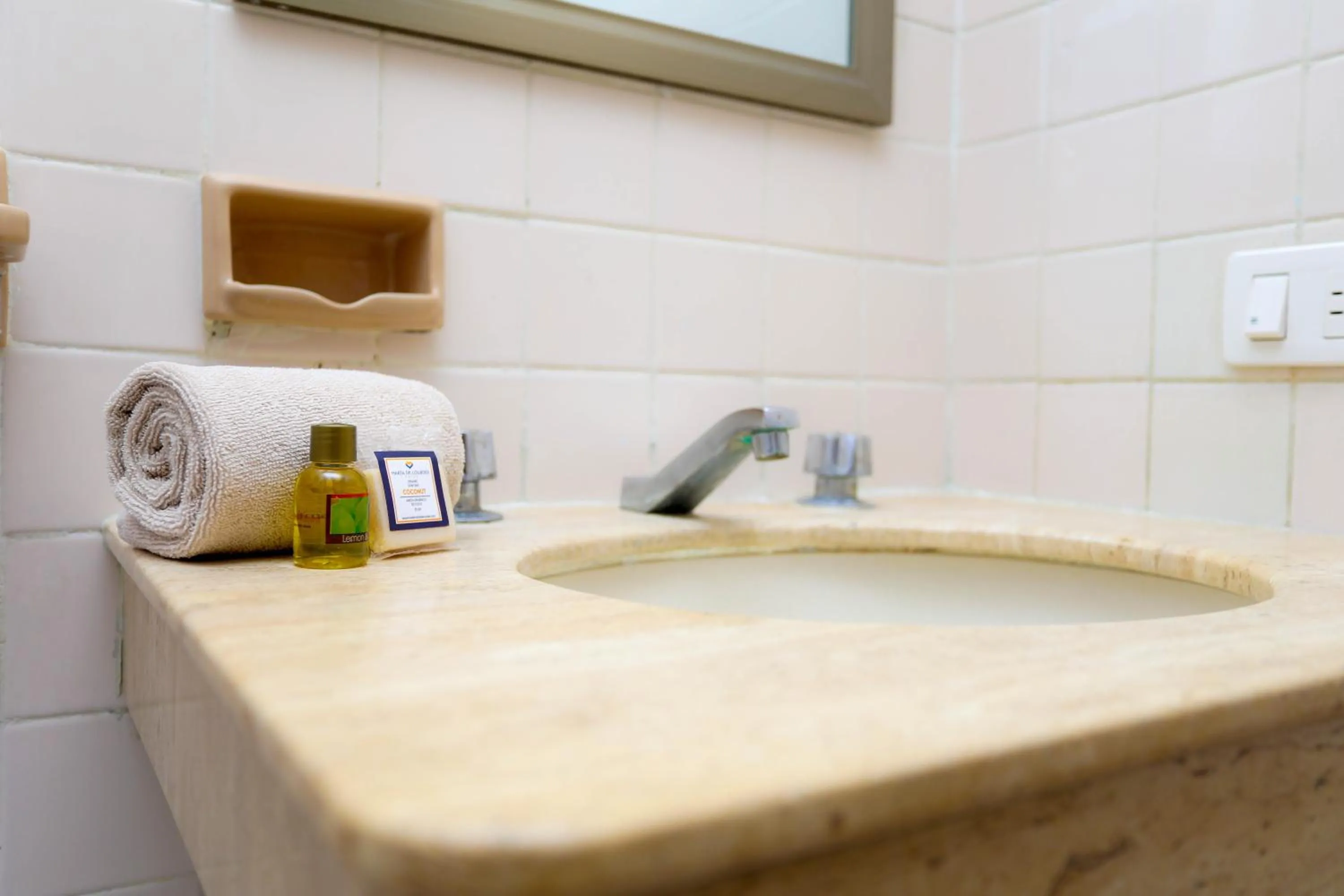 towels in Hotel Maria de Lourdes