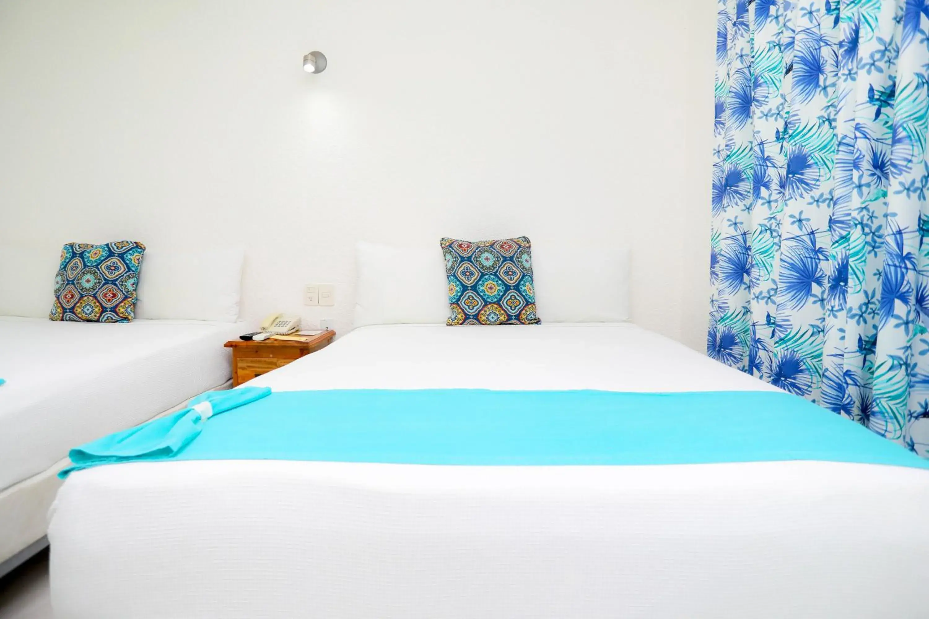 Bed in Hotel Maria de Lourdes Bed in Hotel Maria de Lourdes