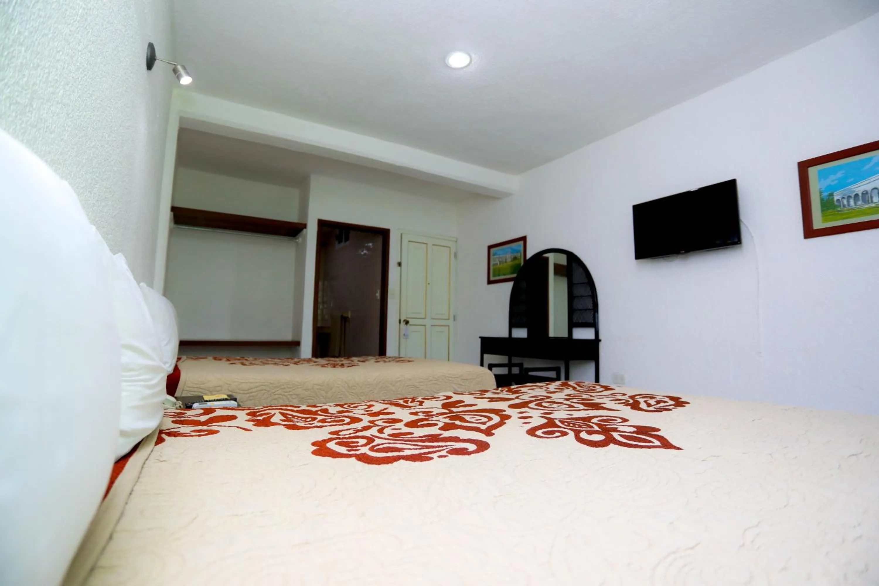 Bed in Hotel Maria de Lourdes