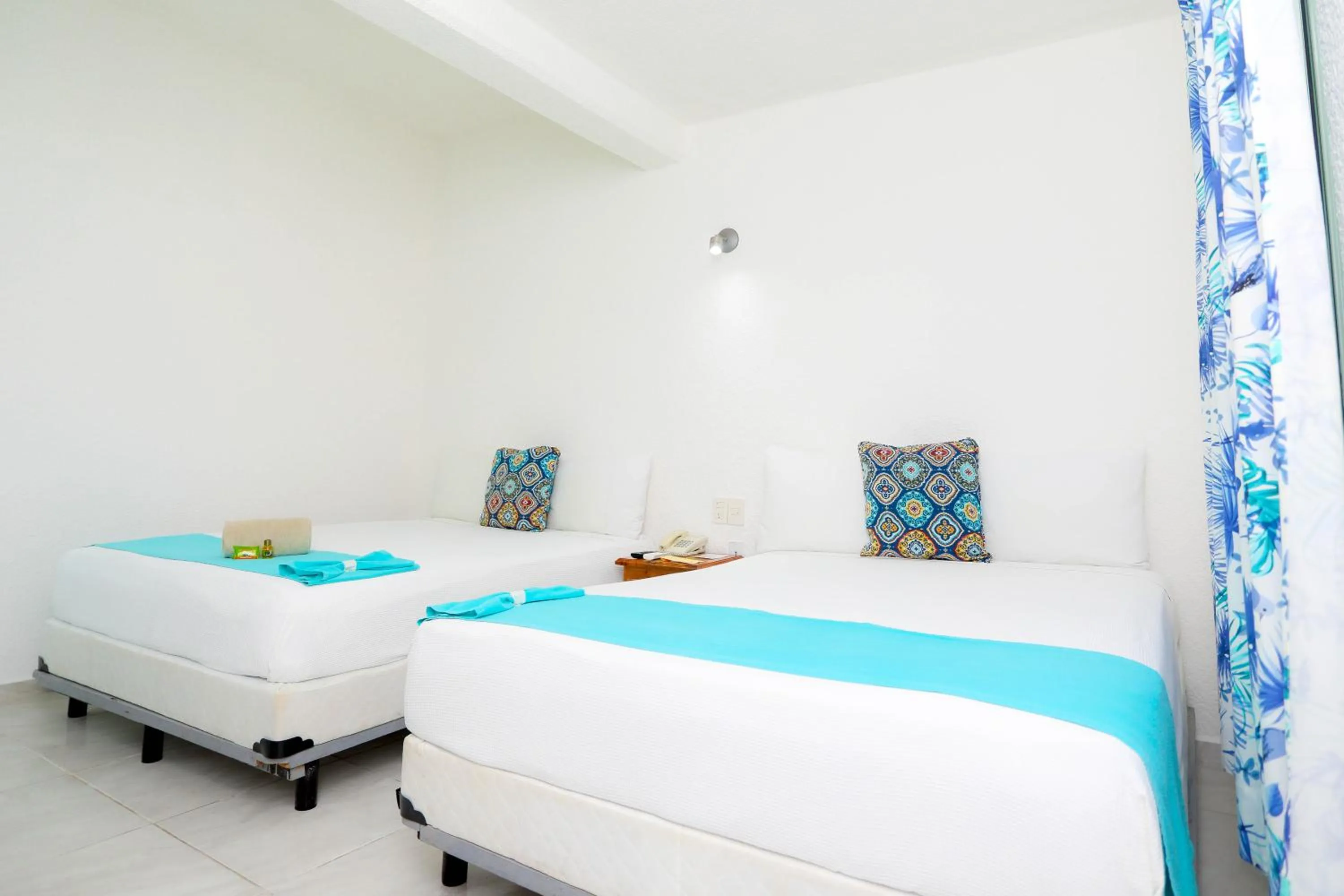 Bed in Hotel Maria de Lourdes