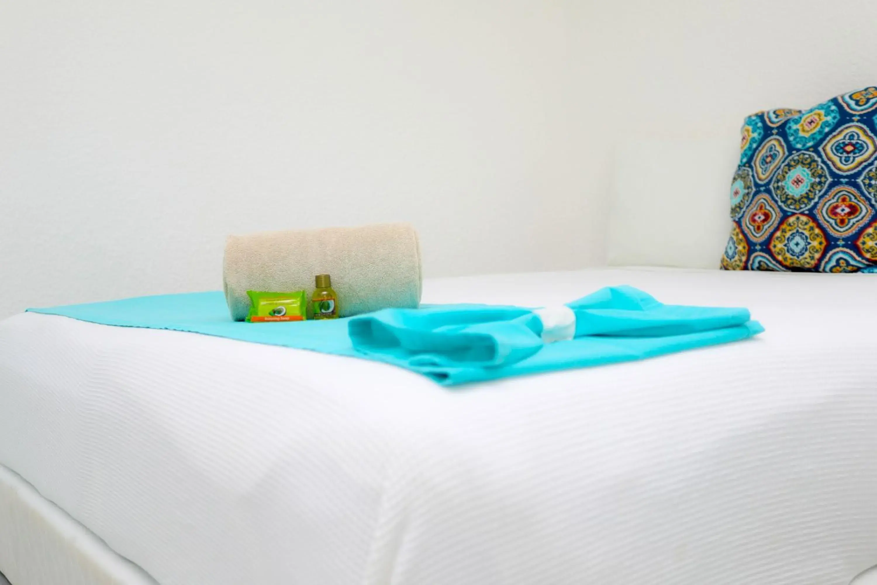 towels, Bed in Hotel Maria de Lourdes towels, Bed in Hotel Maria de Lourdes