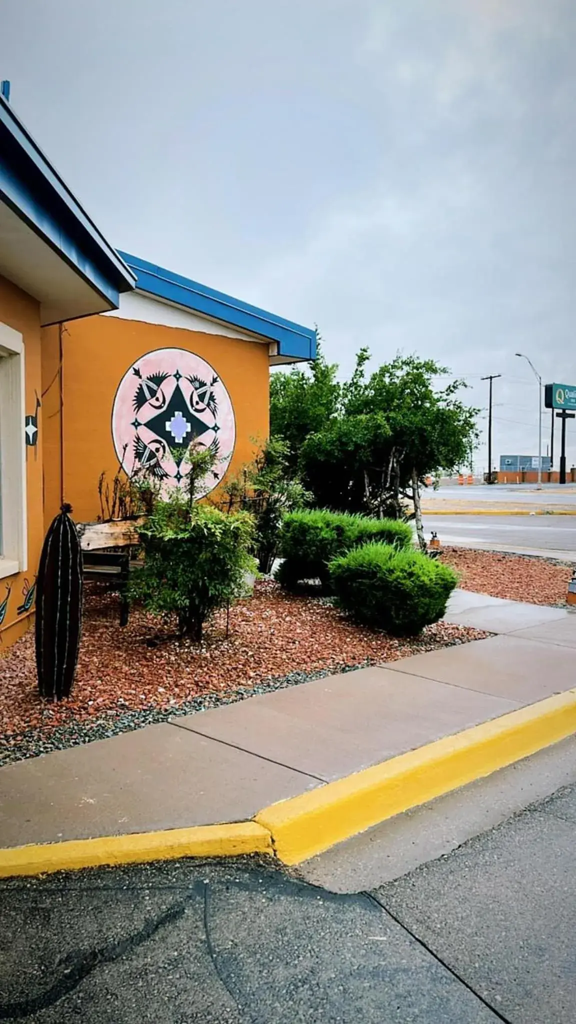 Property building in The Classic Desert Aire Hotel Property building in The Classic Desert Aire Hotel