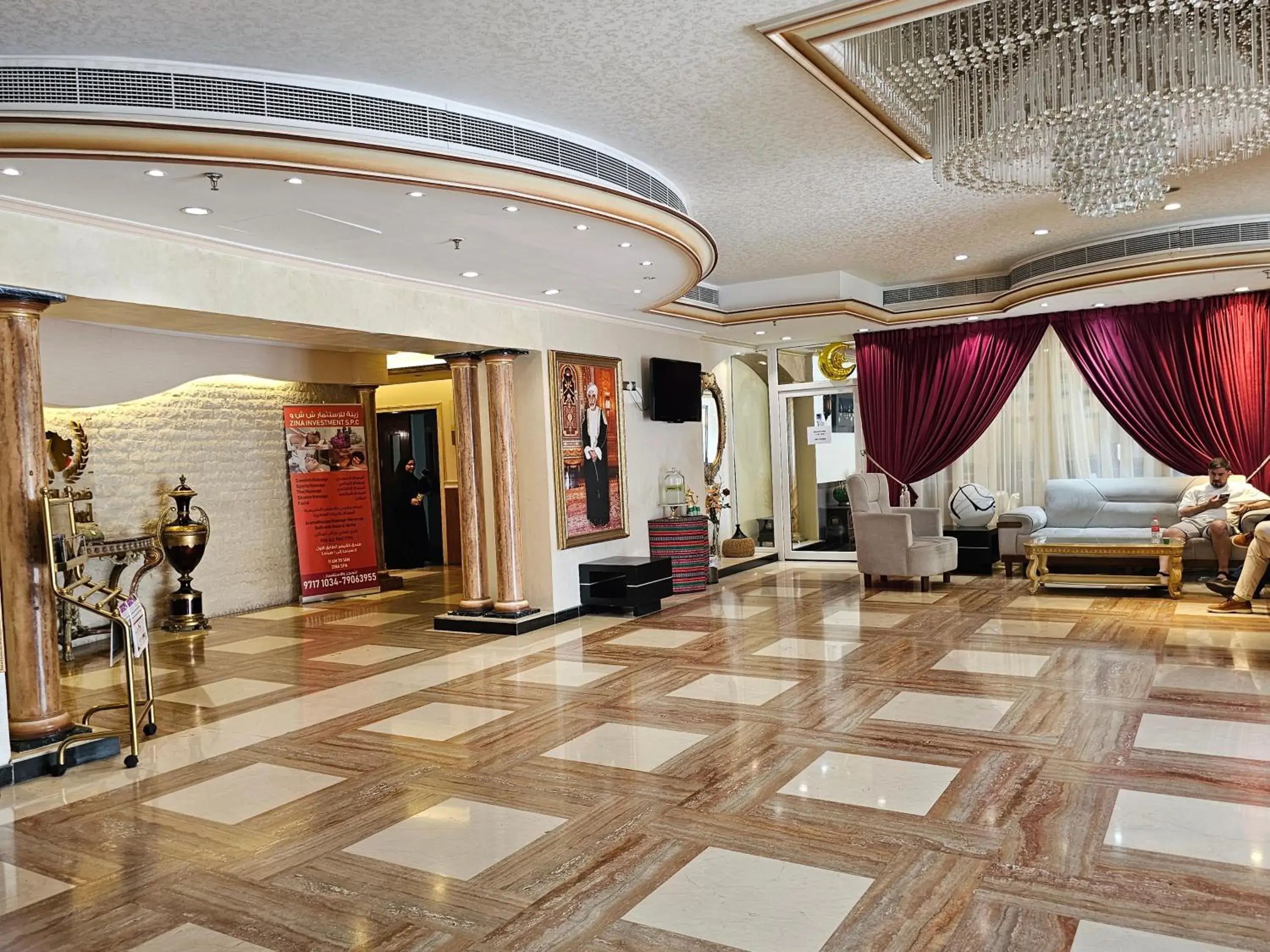 Lobby or reception in Caesar Hotel Lobby or reception in Caesar Hotel