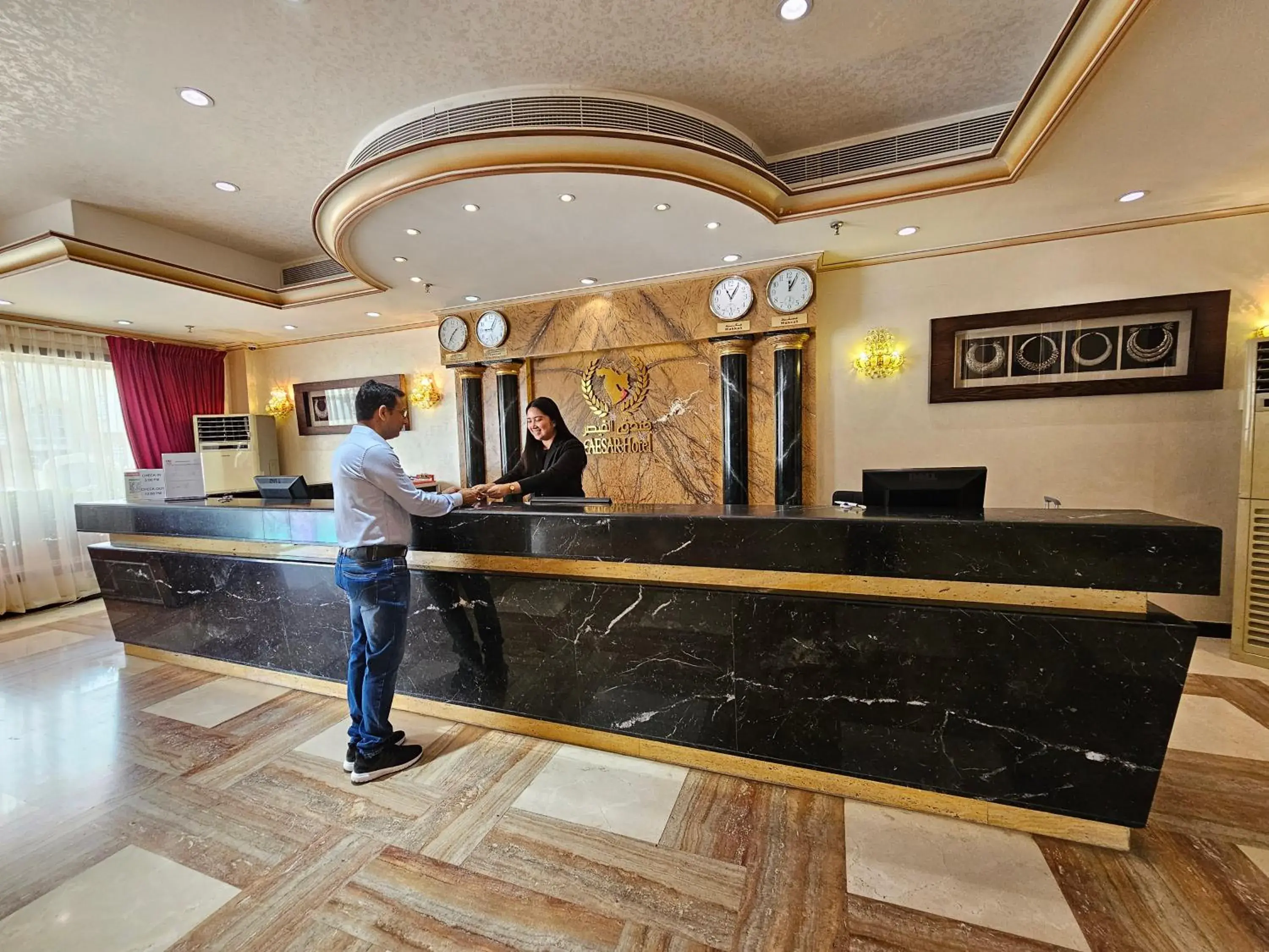 Lobby or reception in Caesar Hotel Lobby or reception in Caesar Hotel