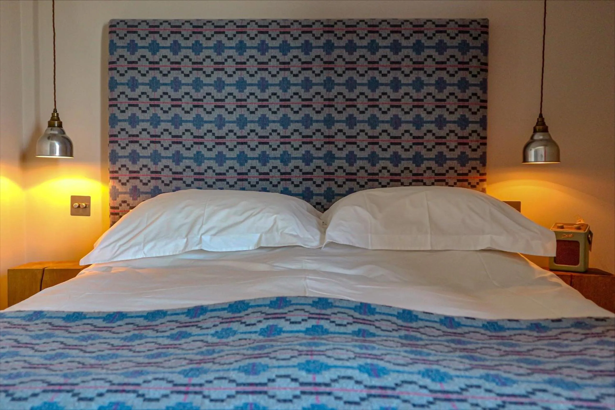 Bed in Harbourmaster Hotel