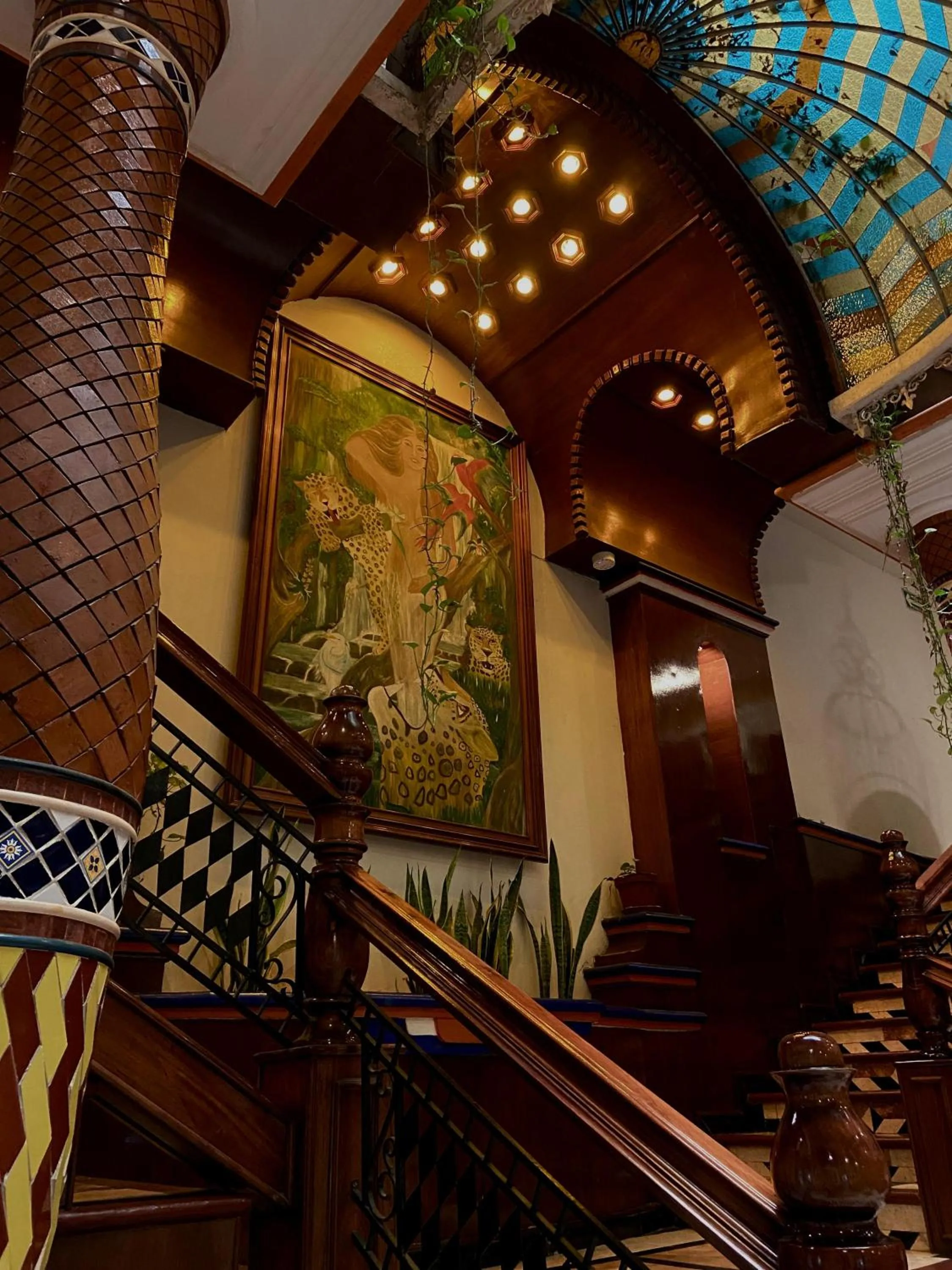 Lobby or reception in Hotel Báez Carrizal