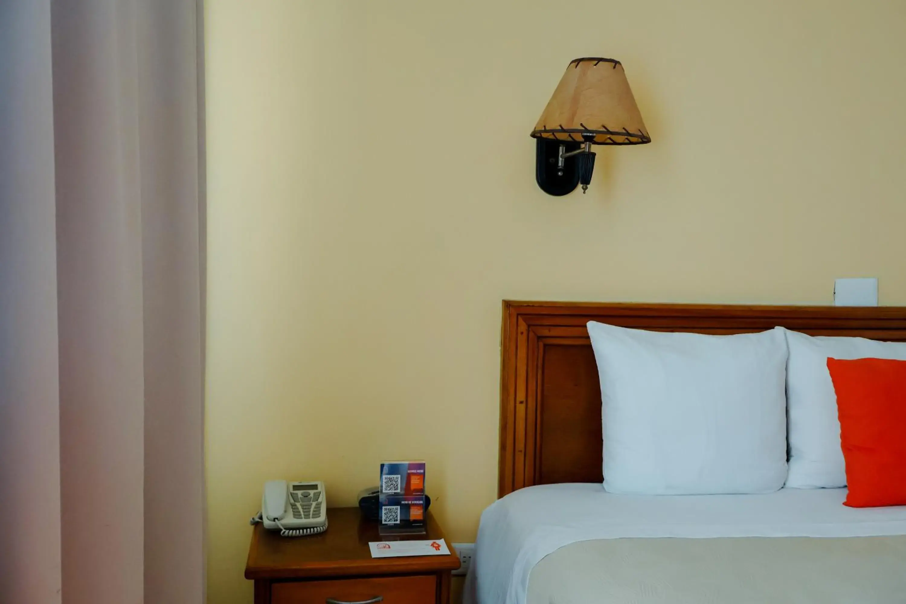 Bed in Hotel Báez Carrizal Bed in Hotel Báez Carrizal