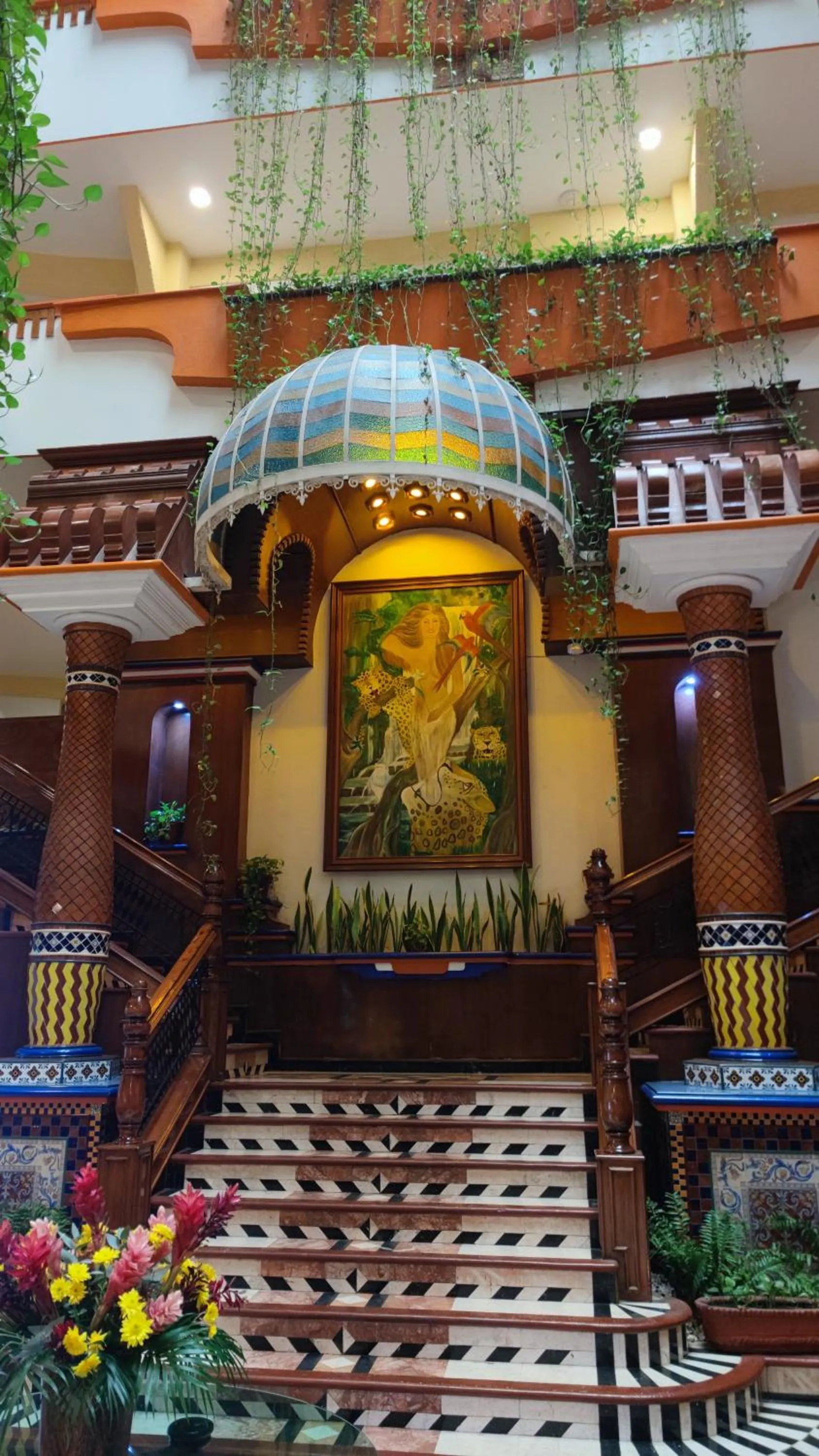 Lobby or reception in Hotel Báez Carrizal