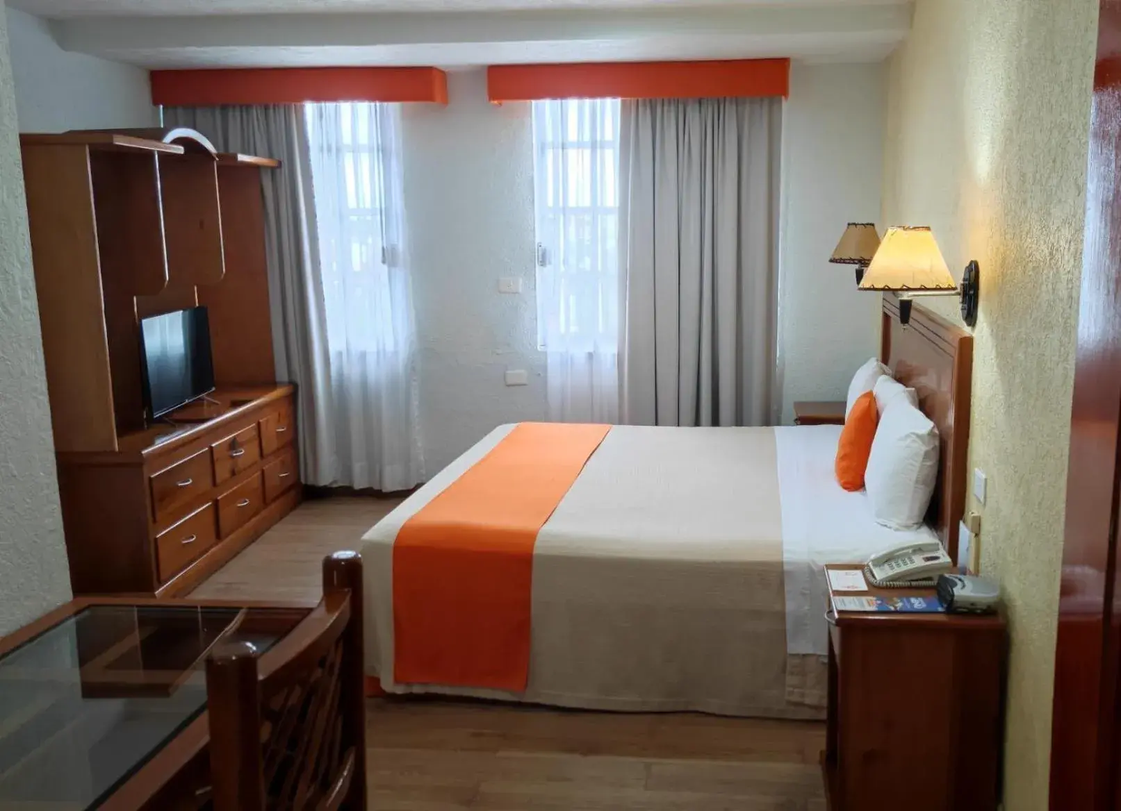 Bed in Hotel Báez Carrizal Bed in Hotel Báez Carrizal