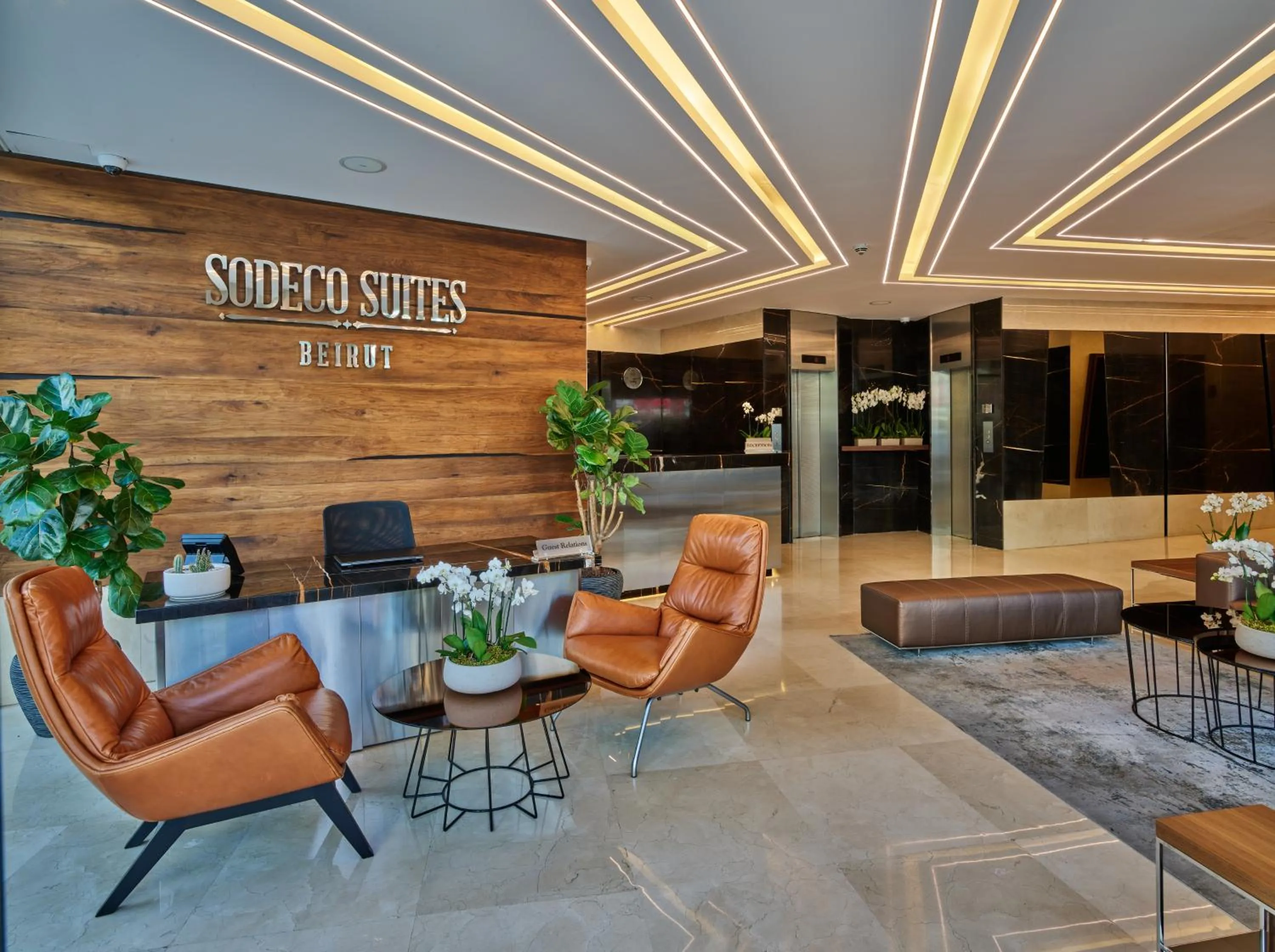 Lobby or reception in Sodeco Suites