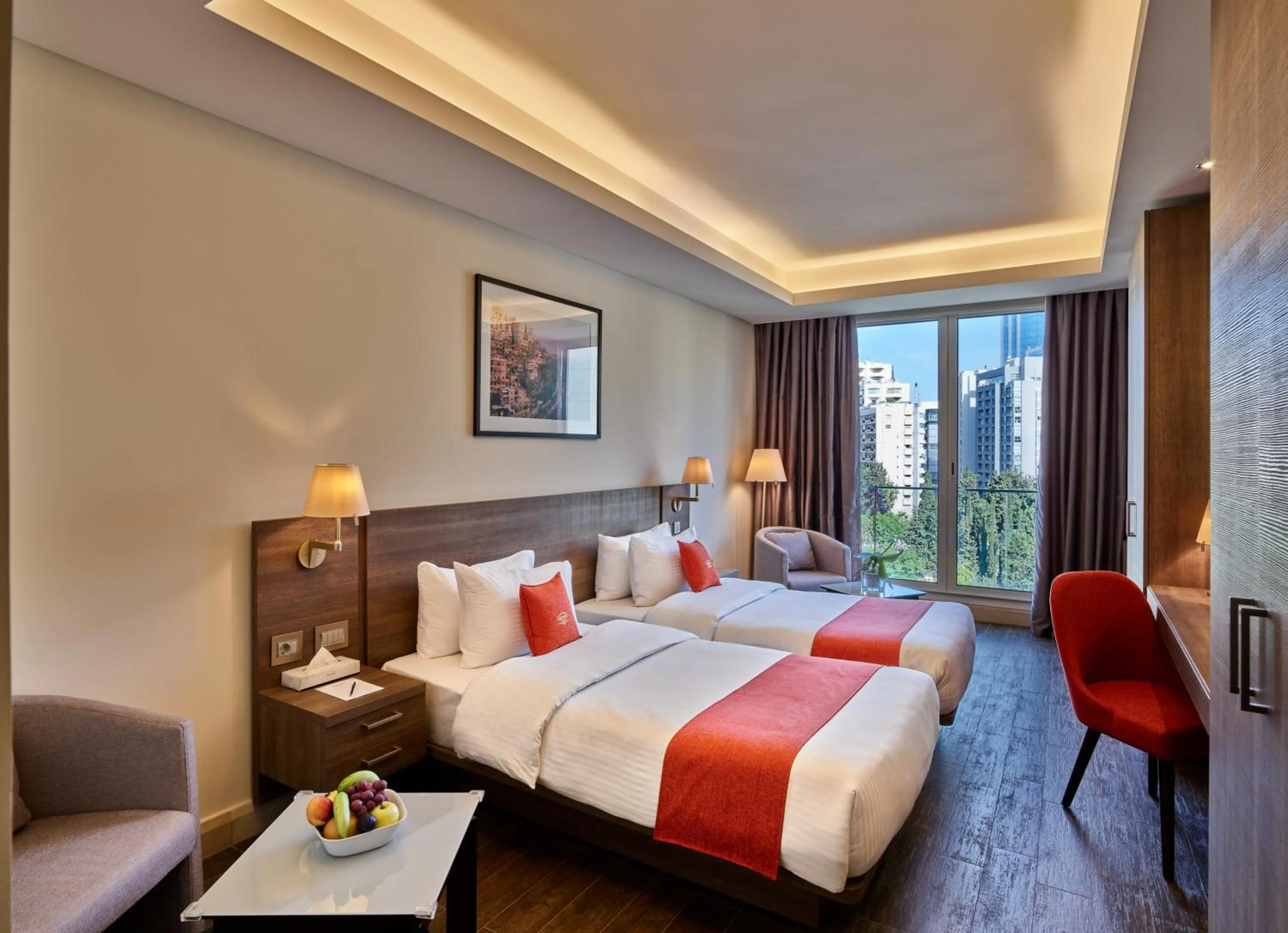 Photo of the whole room, Bed in Sodeco Suites