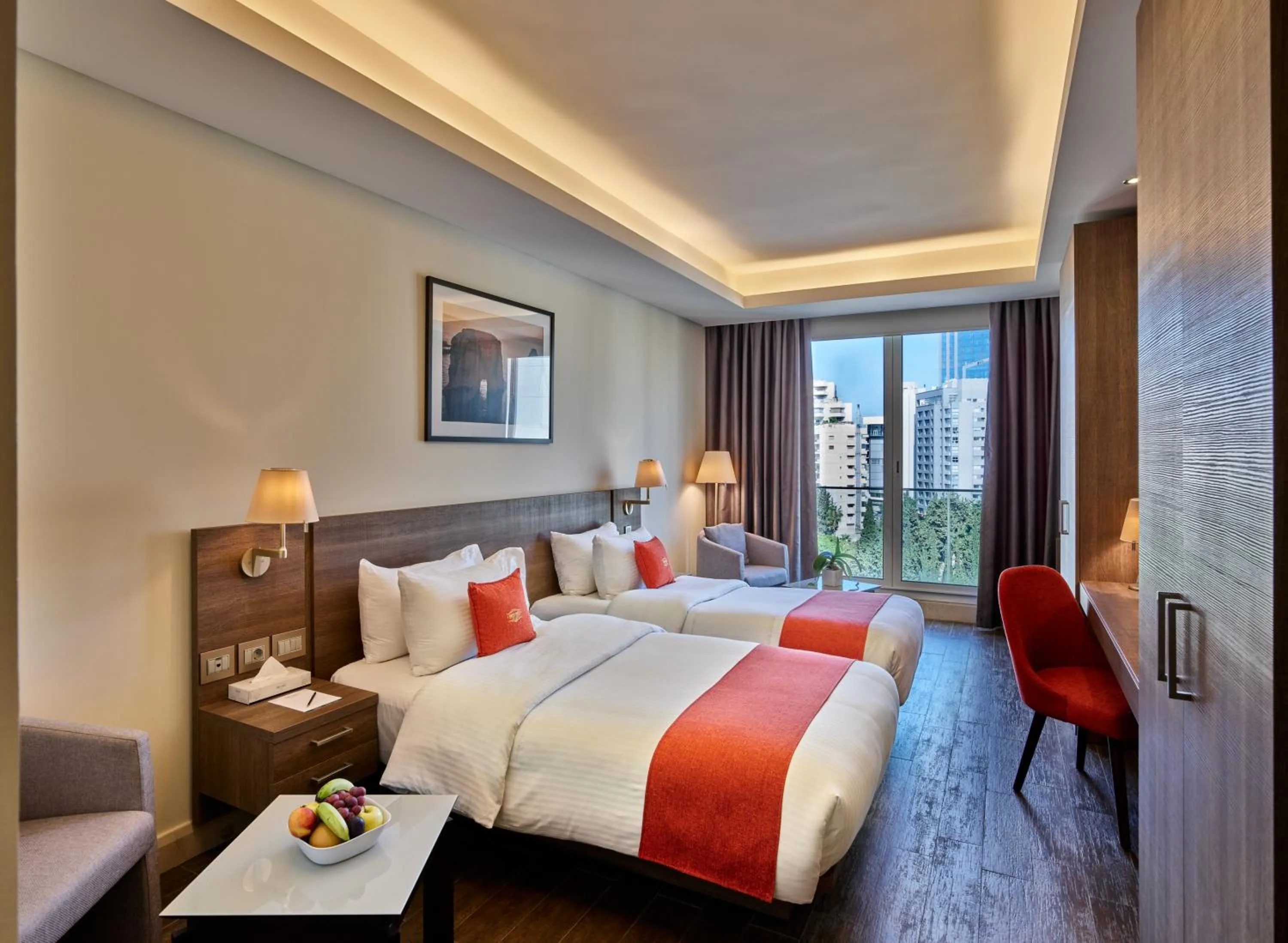 Photo of the whole room, Bed in Sodeco Suites