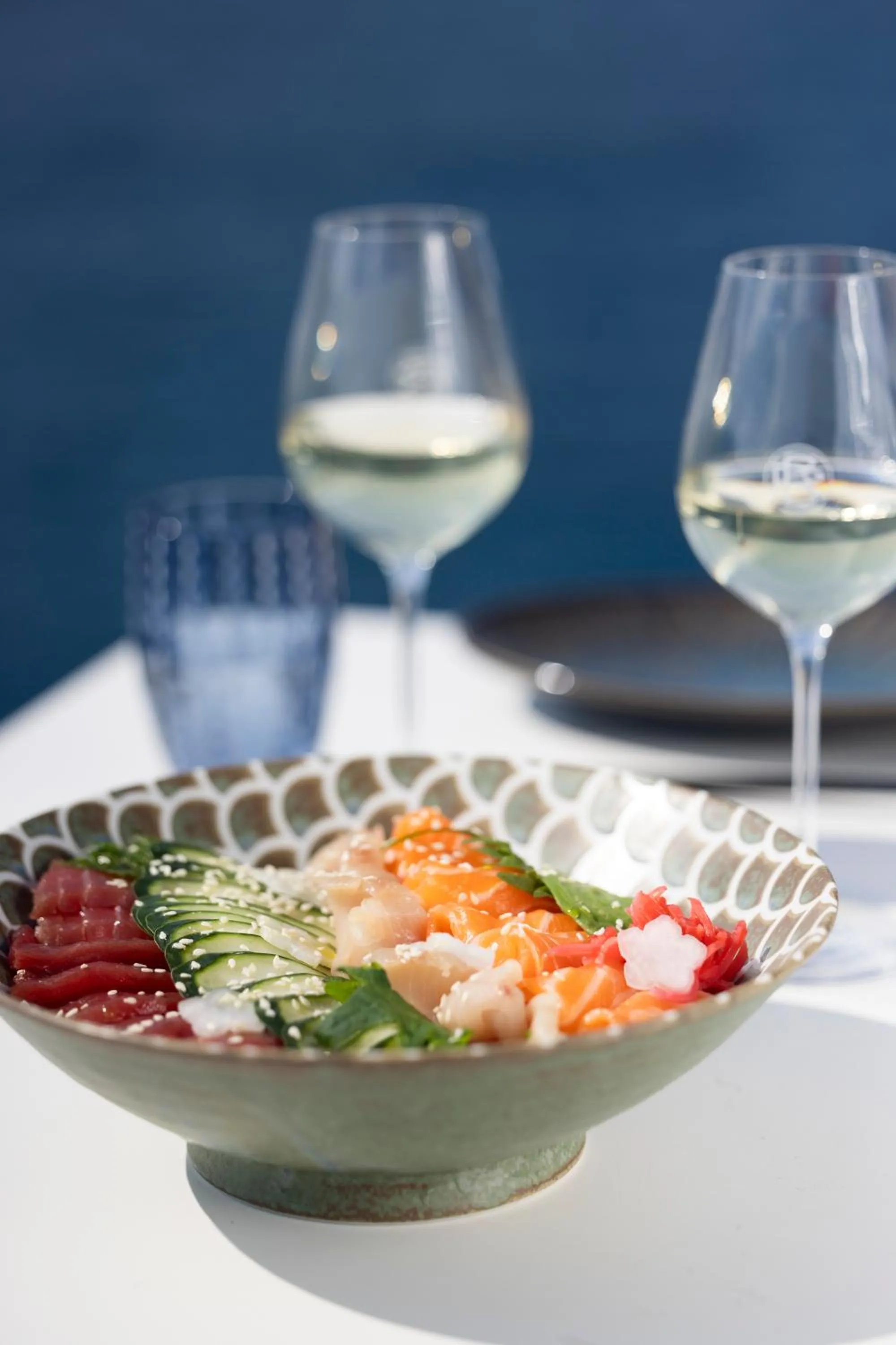 Restaurant/places to eat in Hôtel Les Roches Blanches Cassis