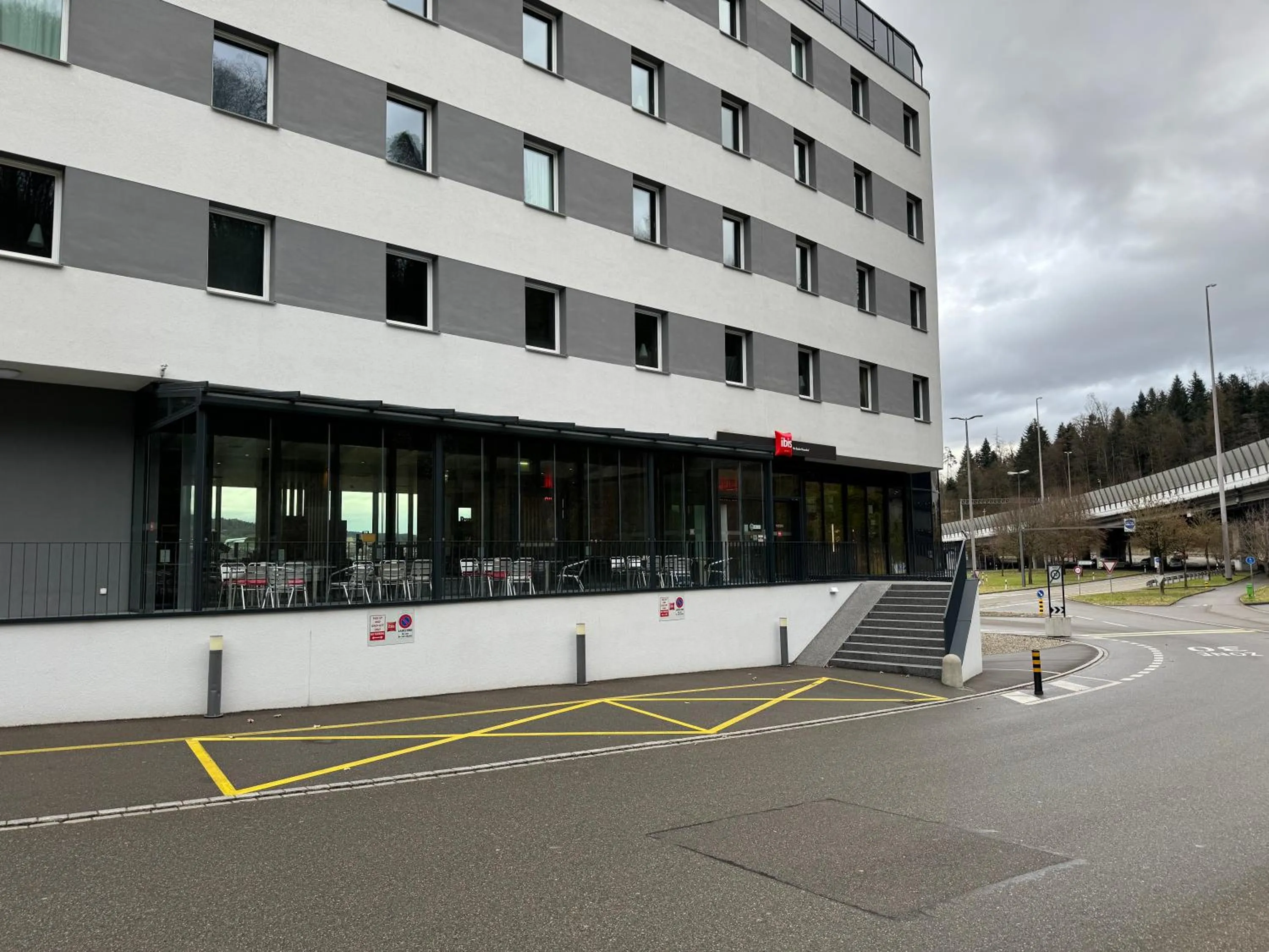 View (from property/room) in ibis Baden Neuenhof