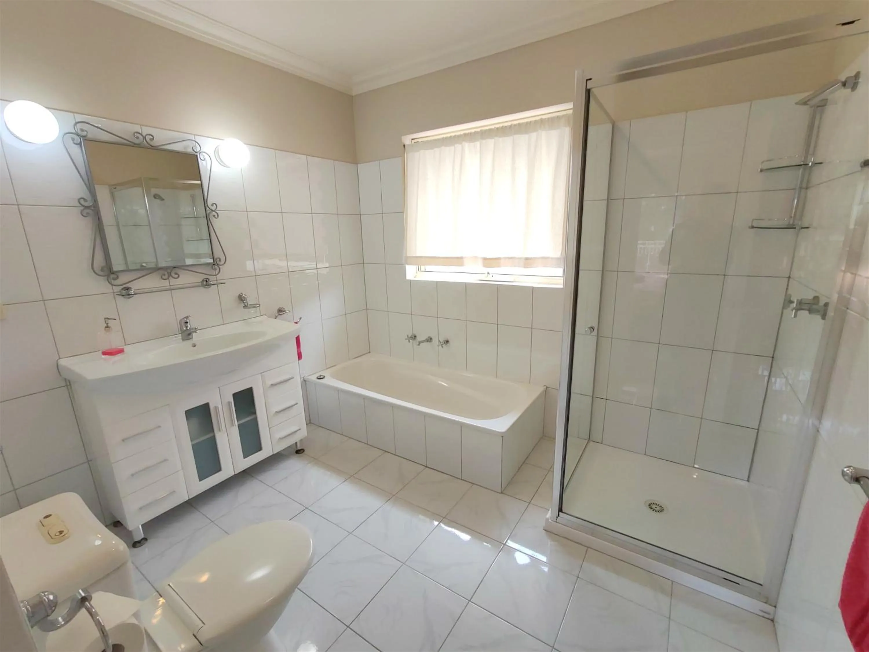 Bathroom in Angela's Beach Stays