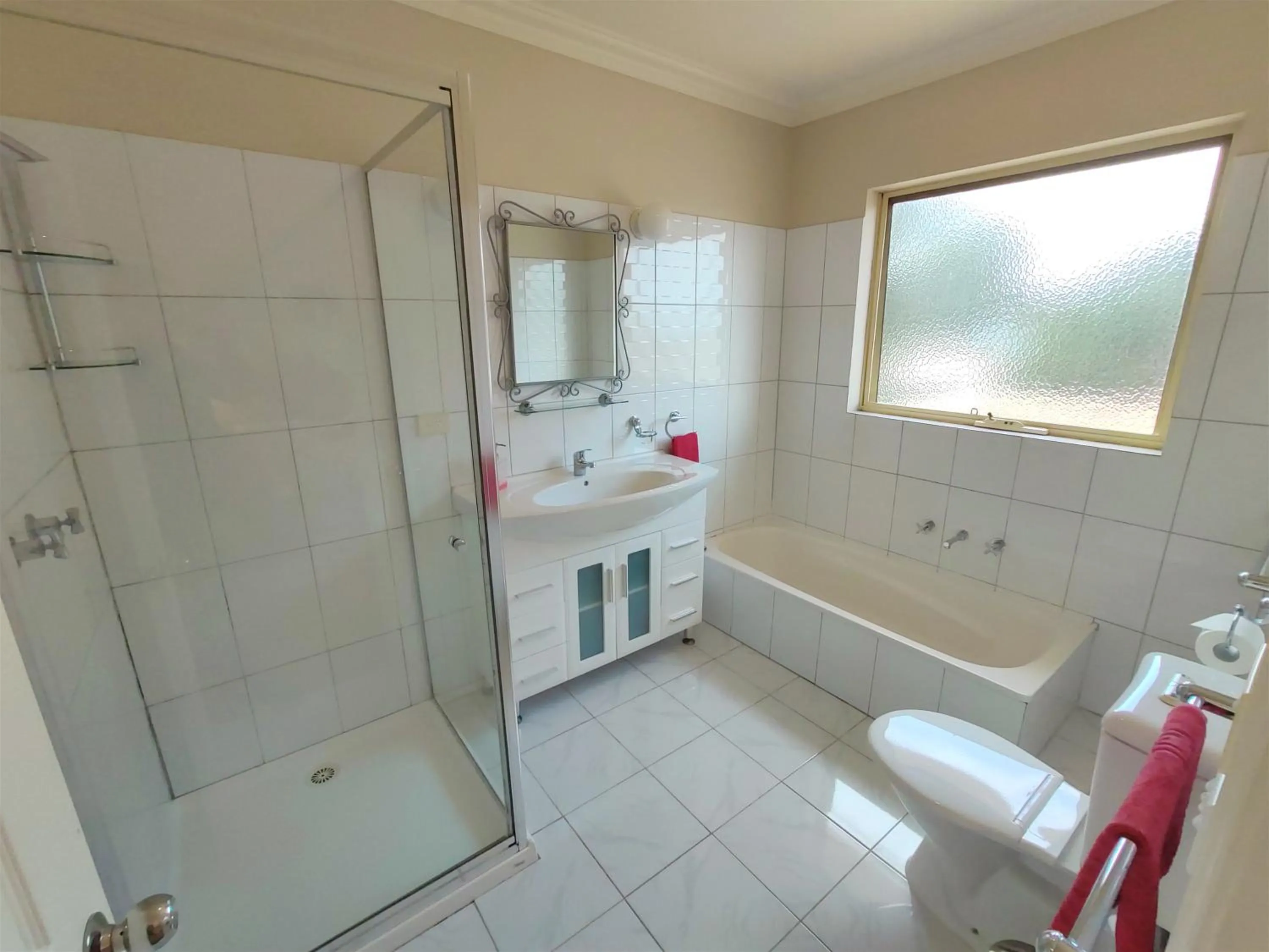 Bathroom in Angela's Beach Stays