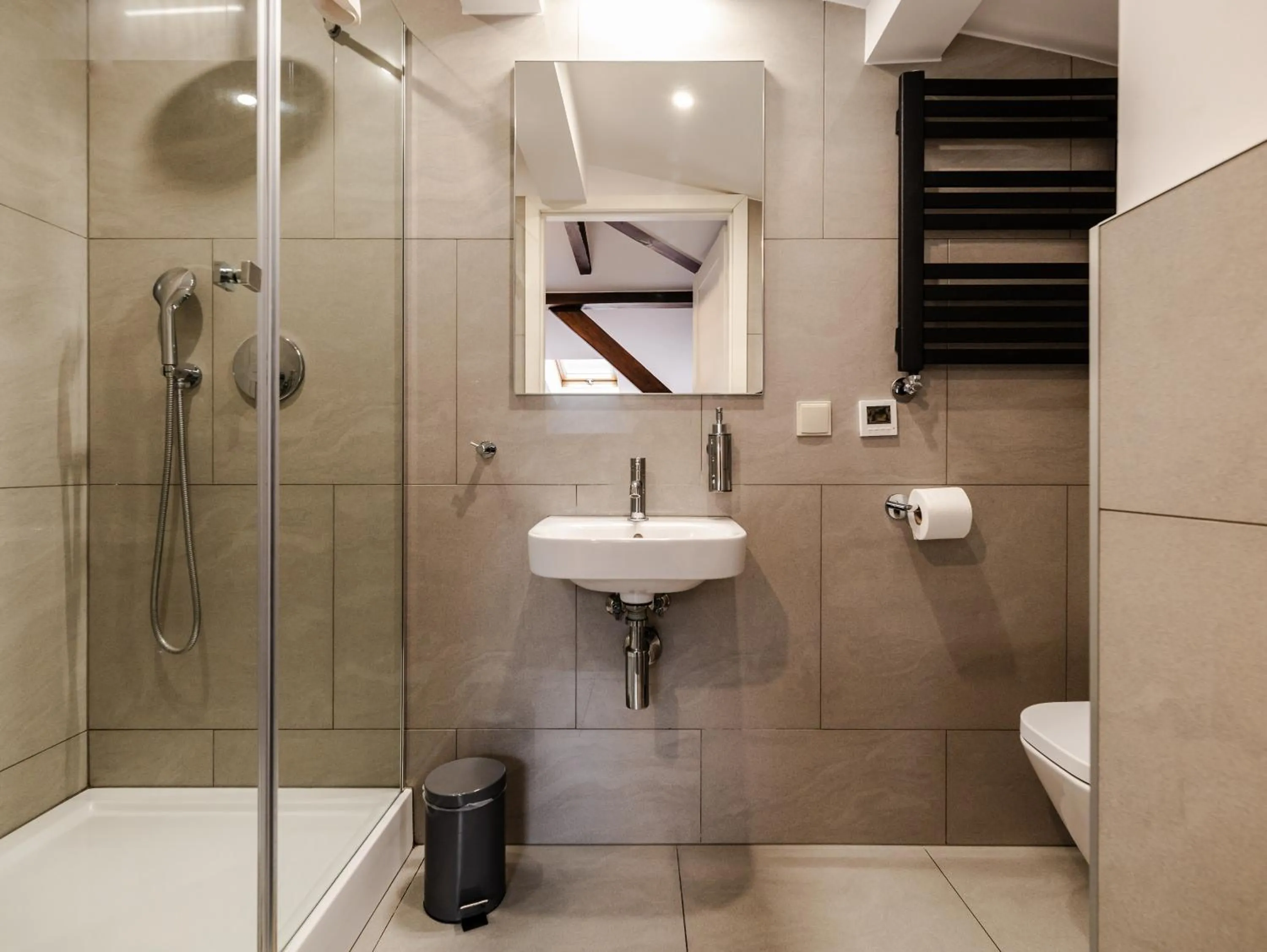 Shower in Pałac w Małkowie