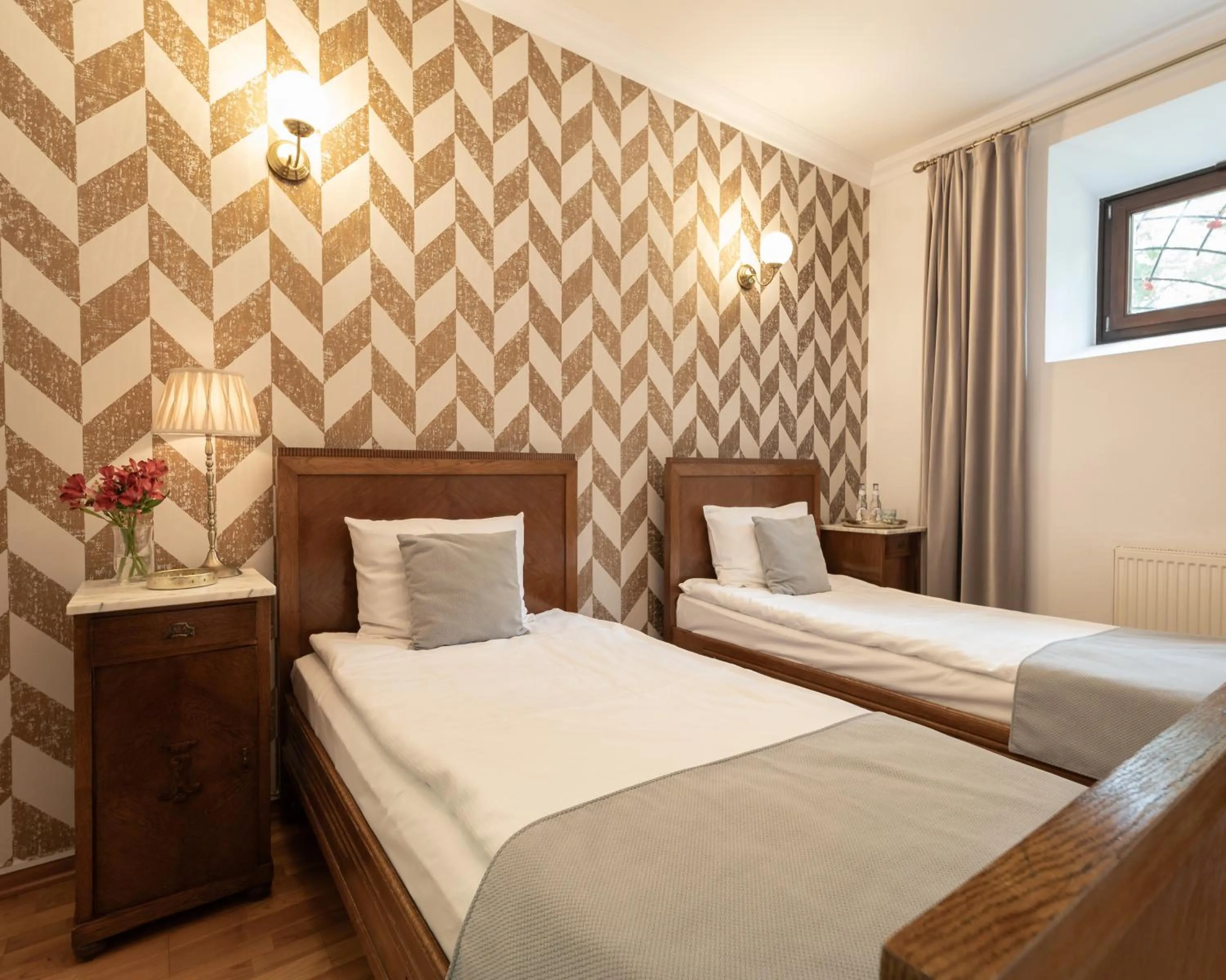 Bed in Pałac w Małkowie