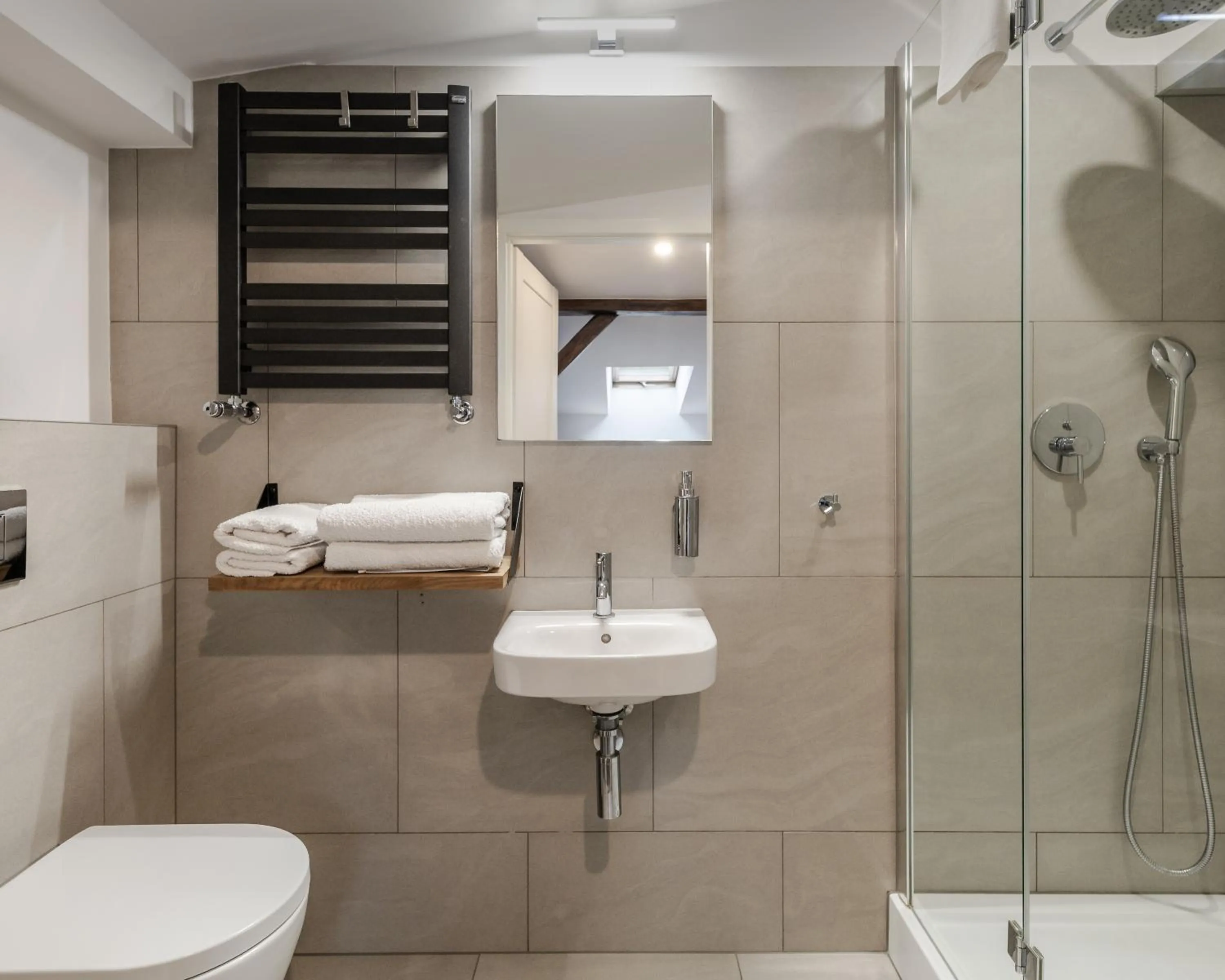 Shower in Pałac w Małkowie