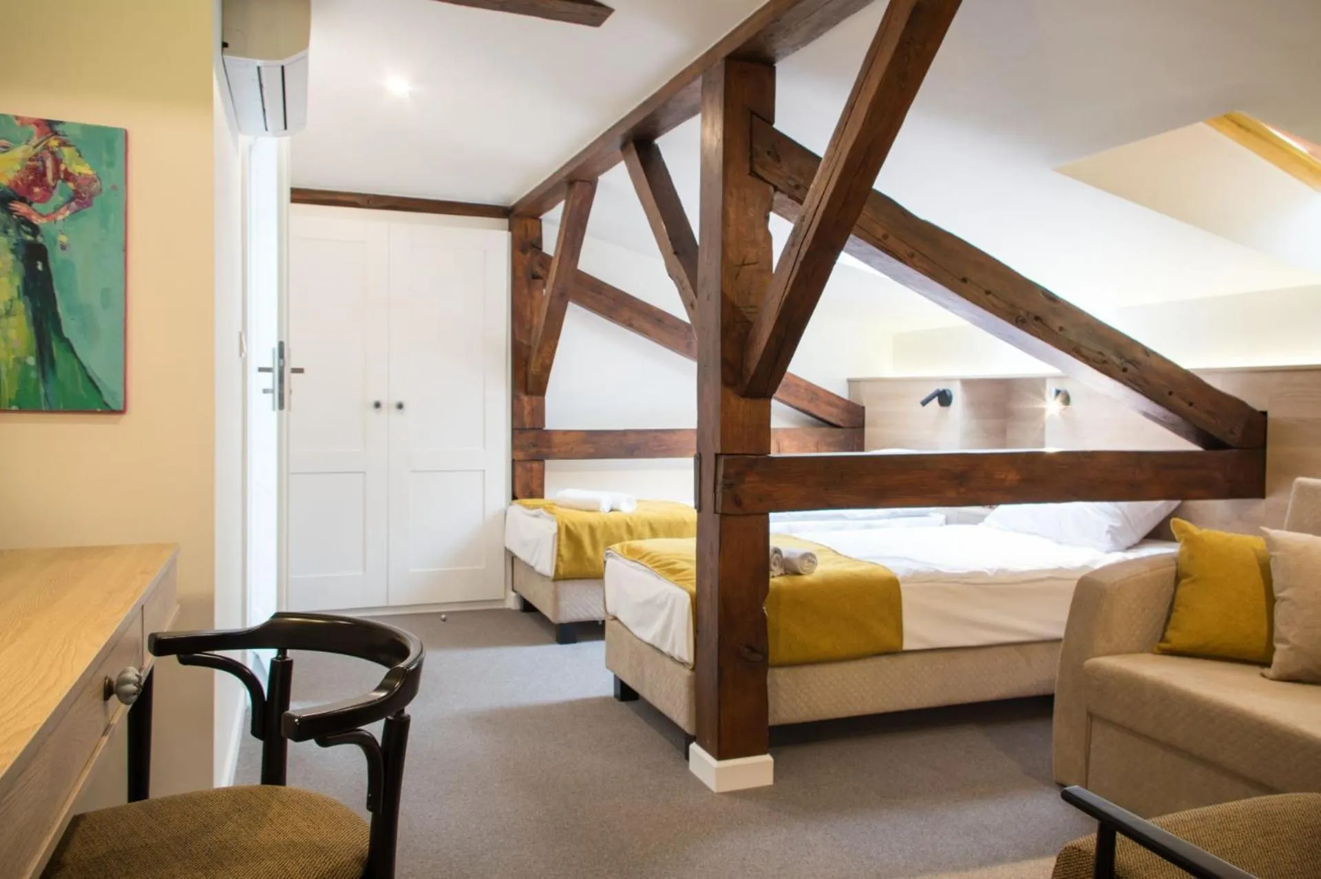 Bed in Pałac w Małkowie