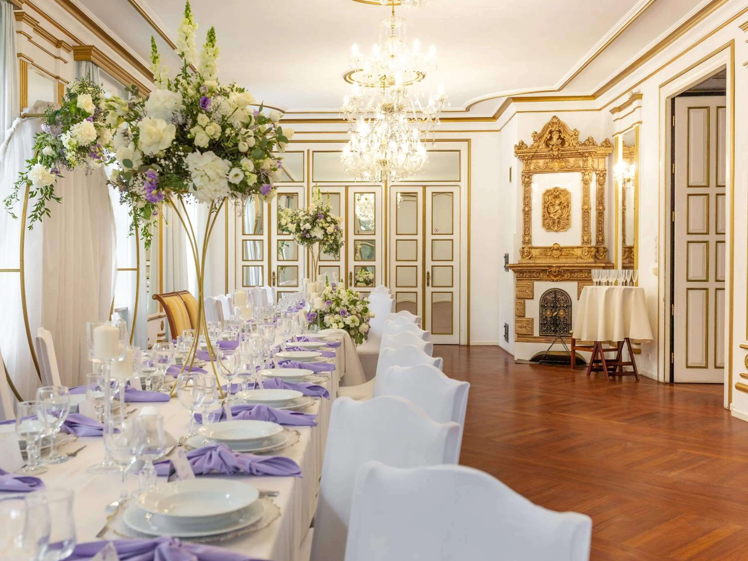 Living room in Pałac w Małkowie