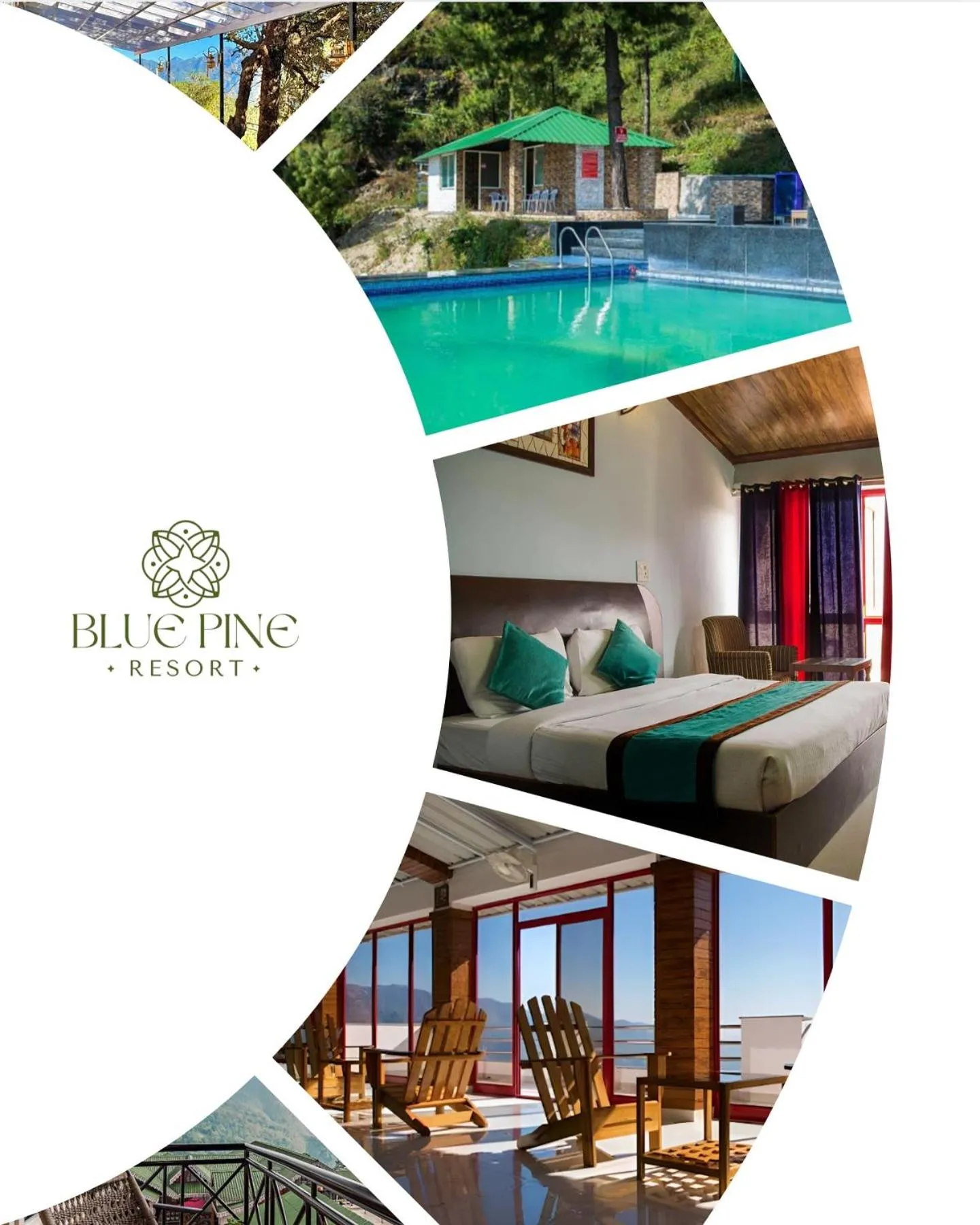 Property building in Blue Pine Resort