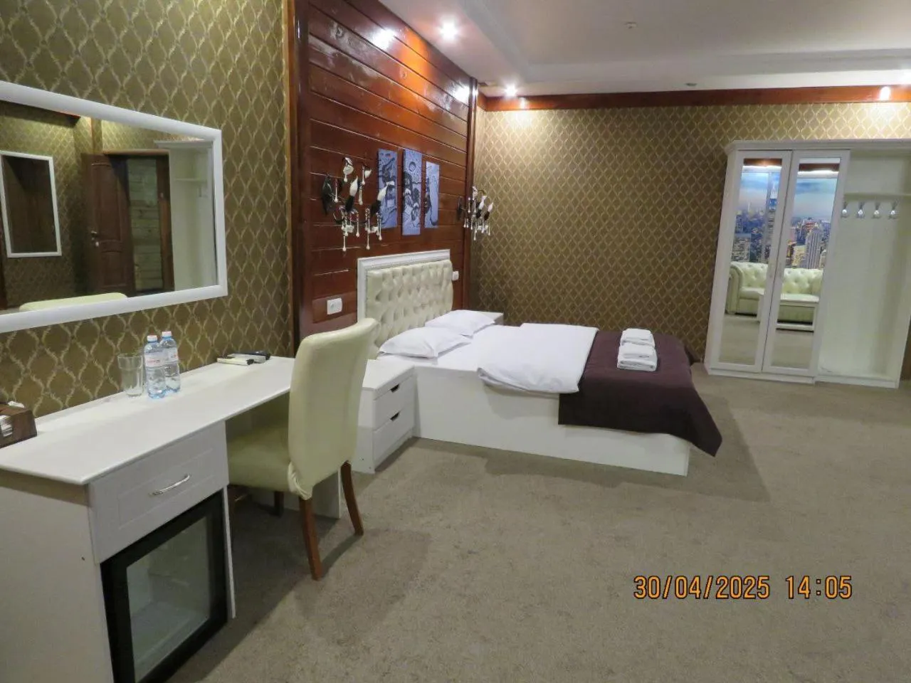 Bed in Pride Hotel