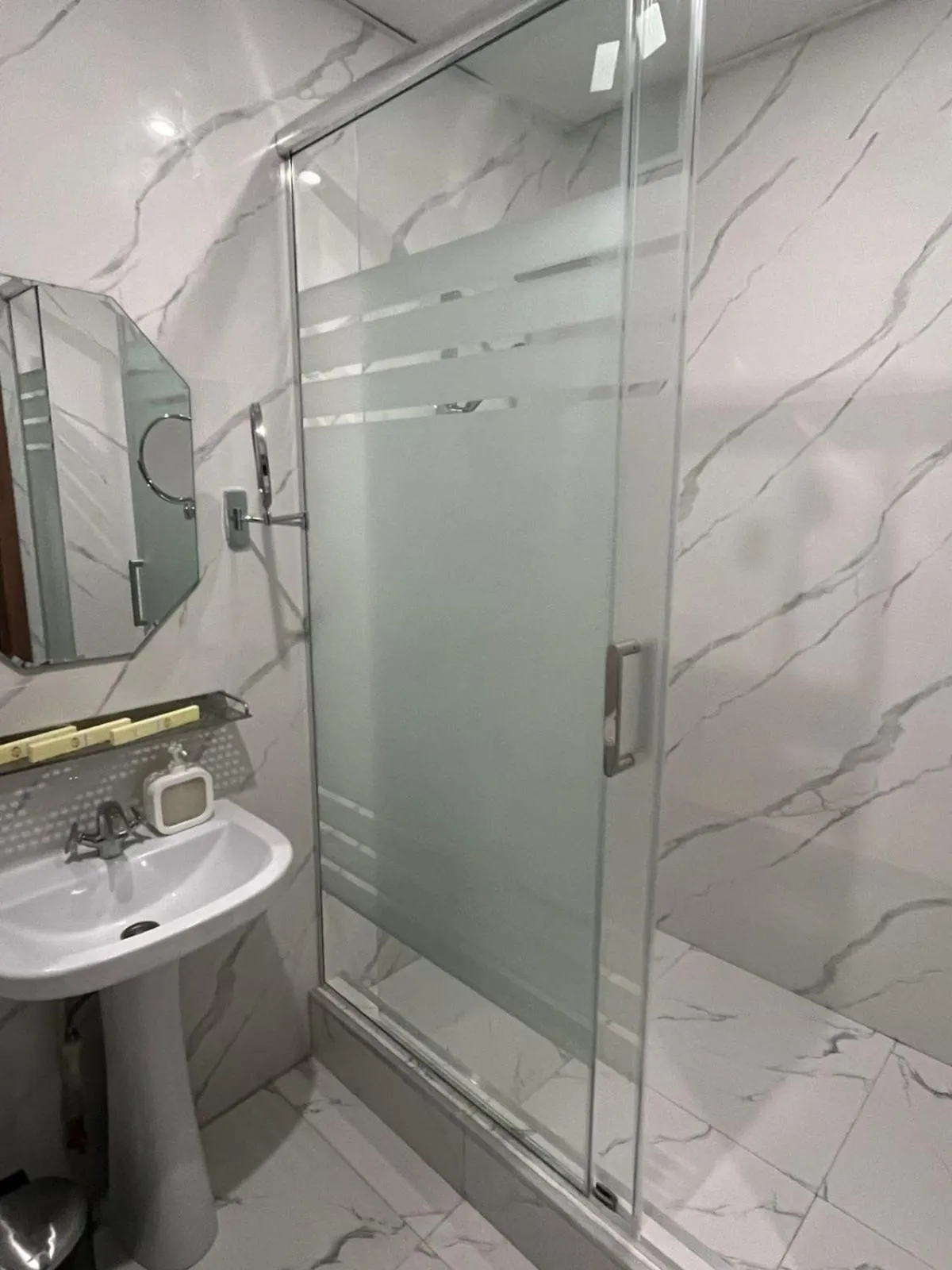 Shower in Pride Hotel