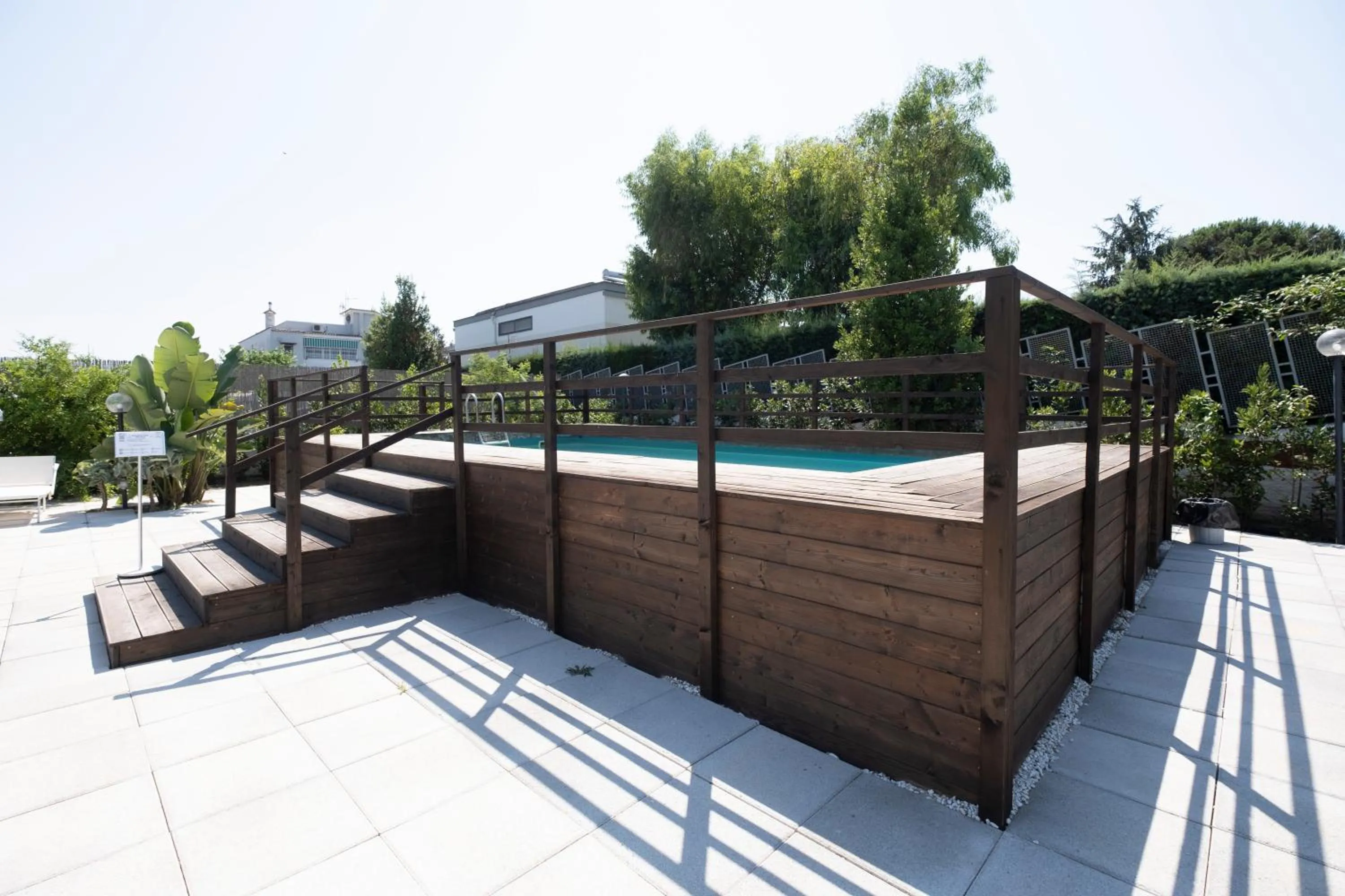 Swimming pool in Residence O'Sole Mio Pompei