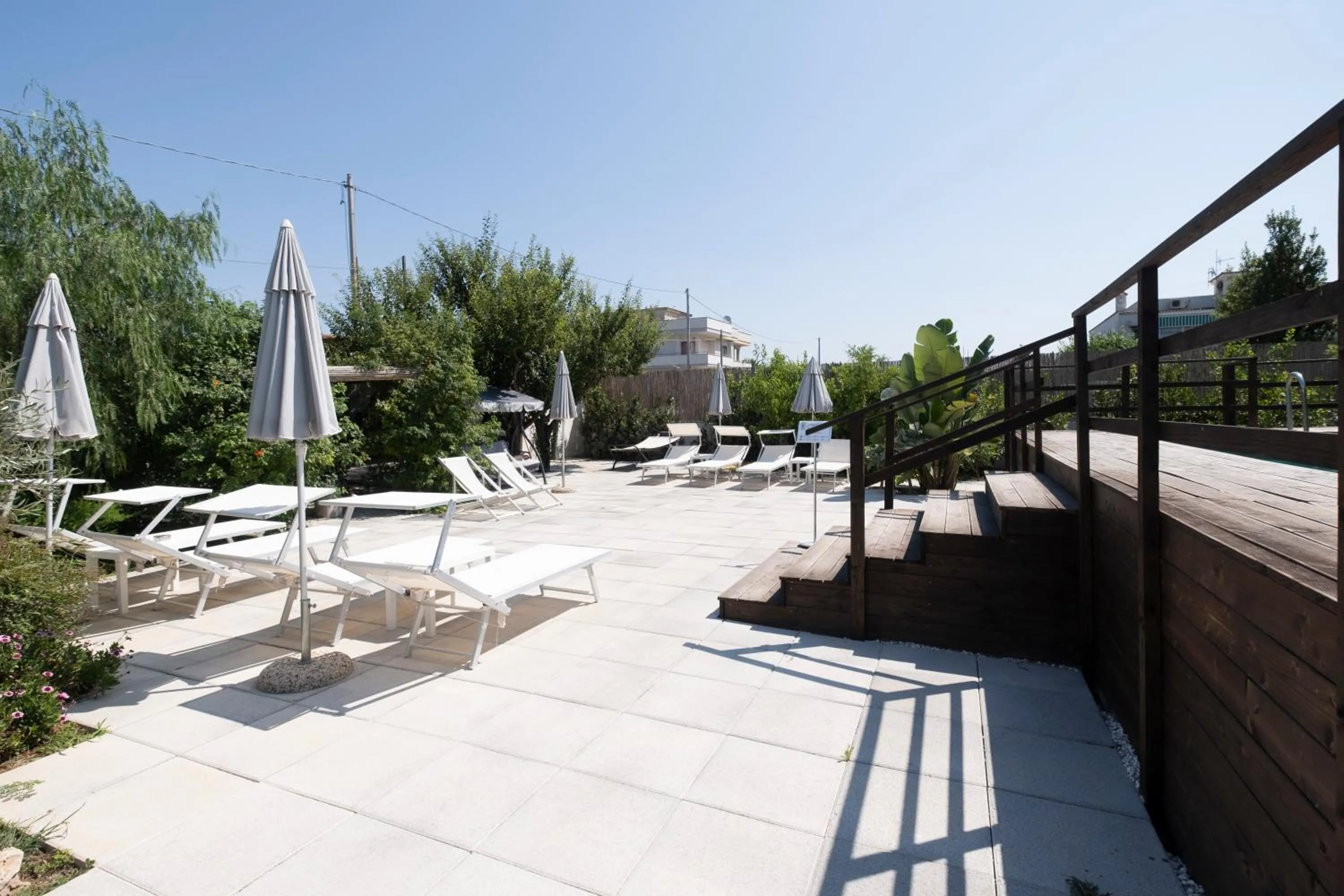 Swimming pool in Residence O'Sole Mio Pompei