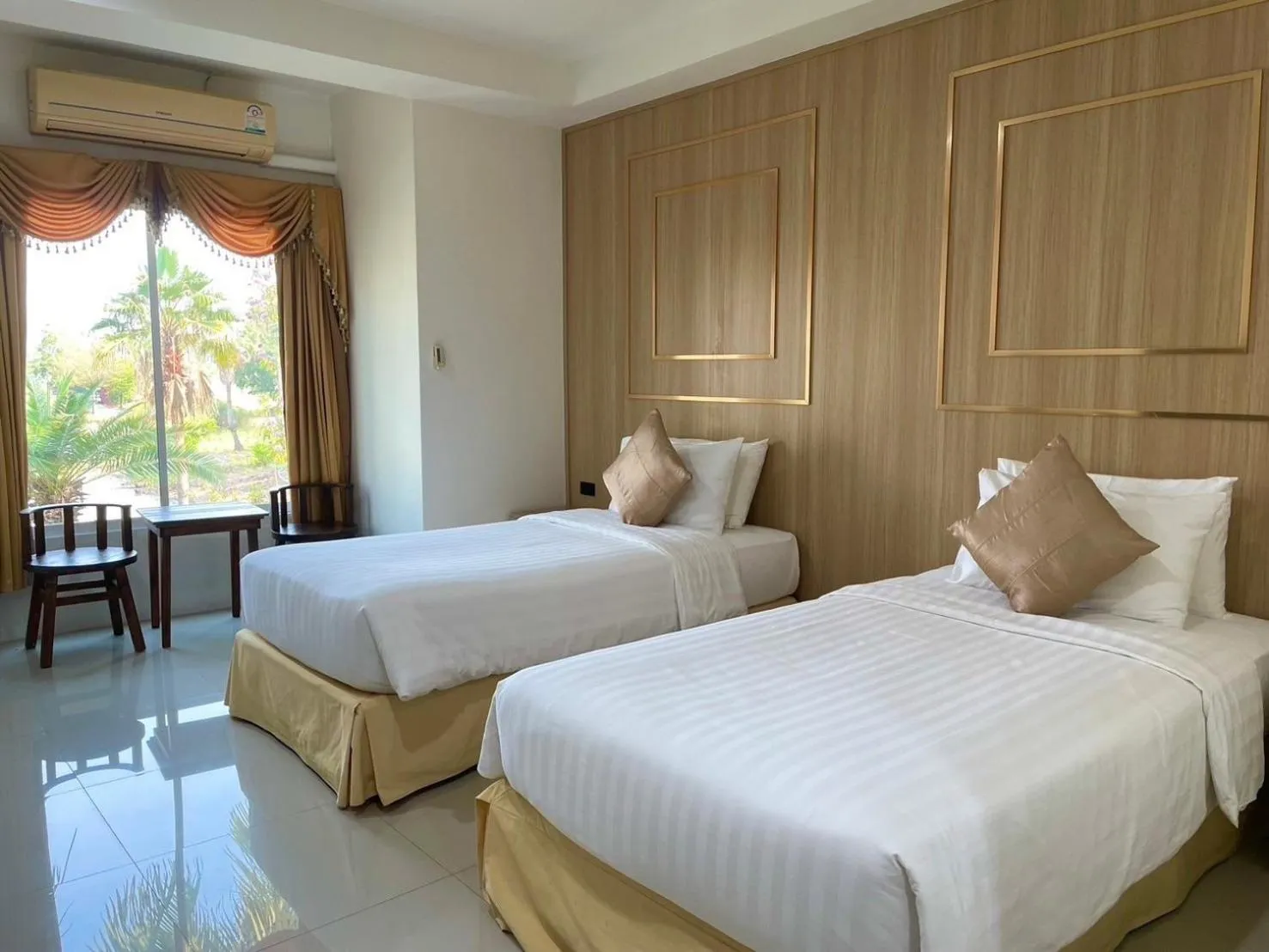 Bed in Gassan Panorama Golf Club