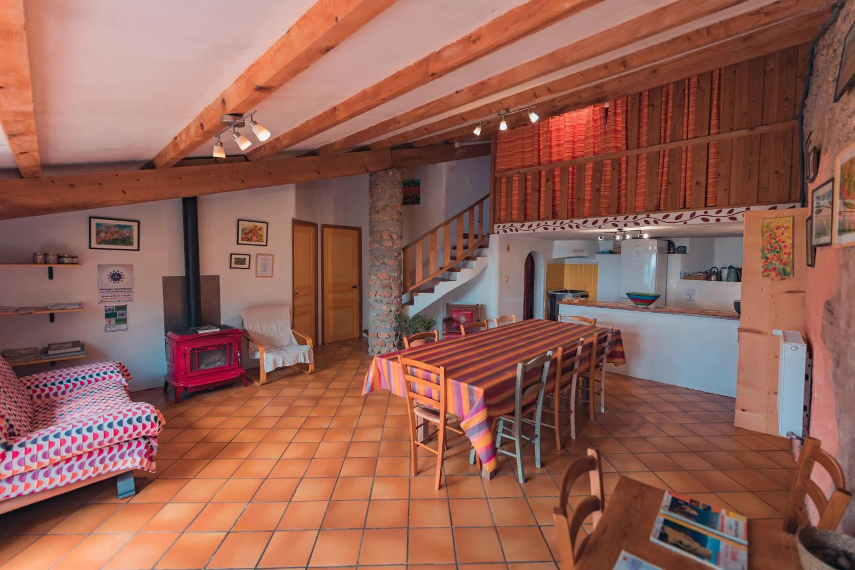 Living room in Chambres d'hôtes Gîte Saint Roch