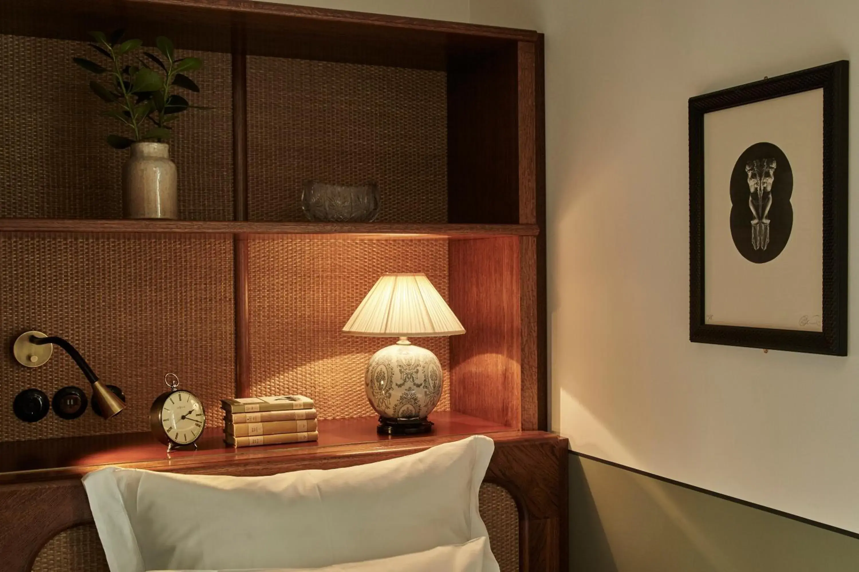 Bed in Hotel Sanders Bed in Hotel Sanders