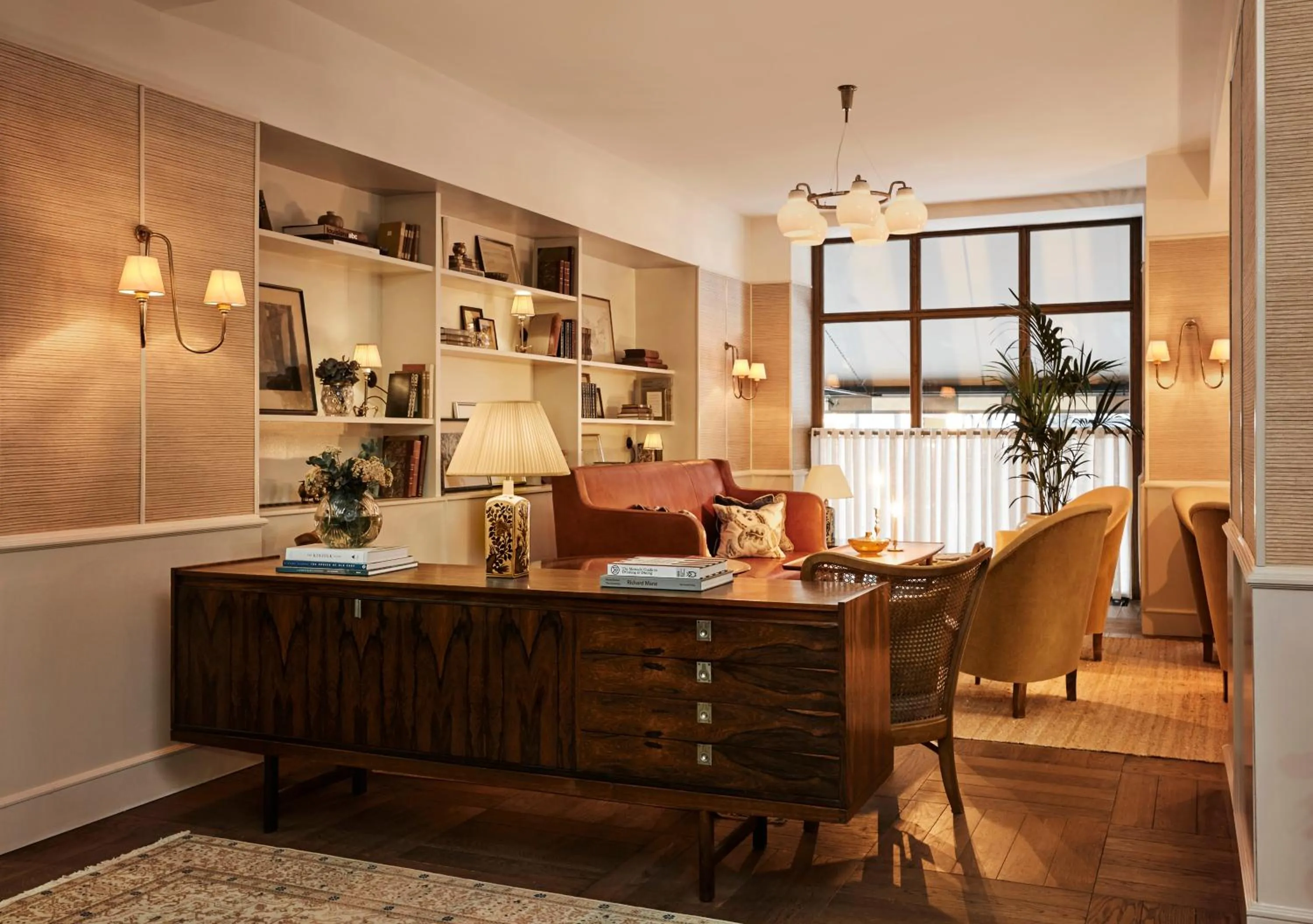 Lobby or reception in Hotel Sanders