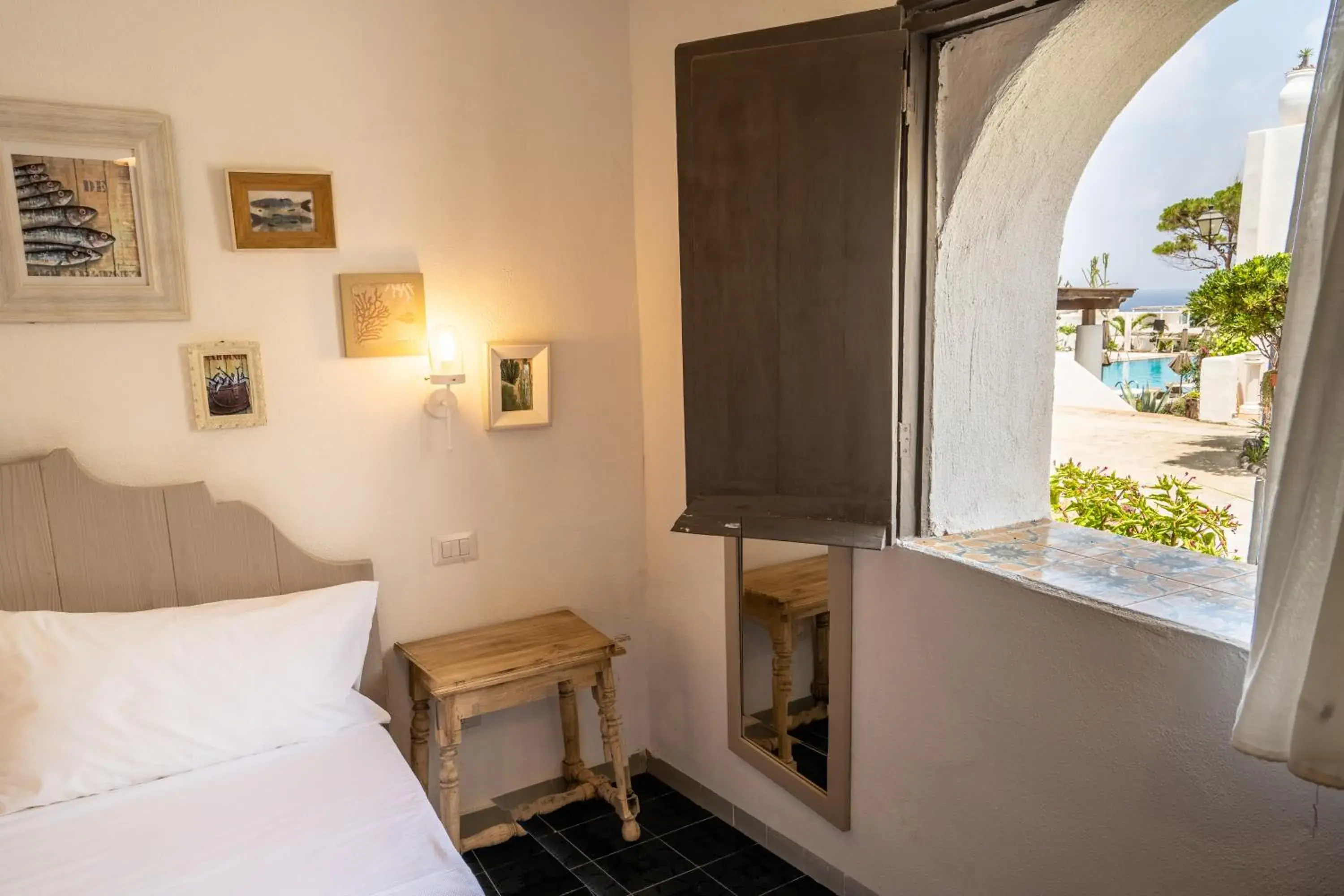 View (from property/room), Bed in La Sciara Resort Hotel View (from property/room), Bed in La Sciara Resort Hotel