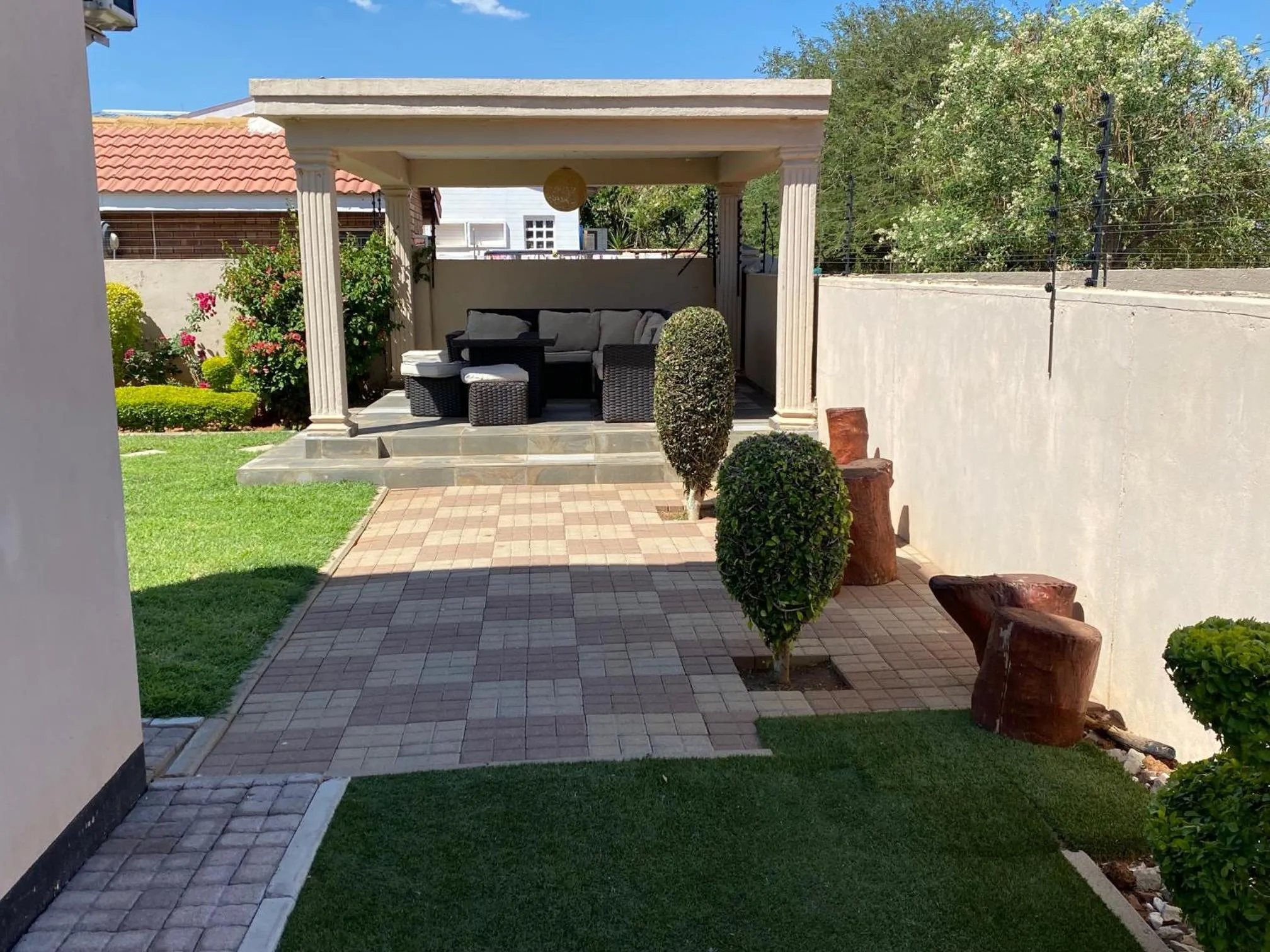 Garden in Magville Guest House