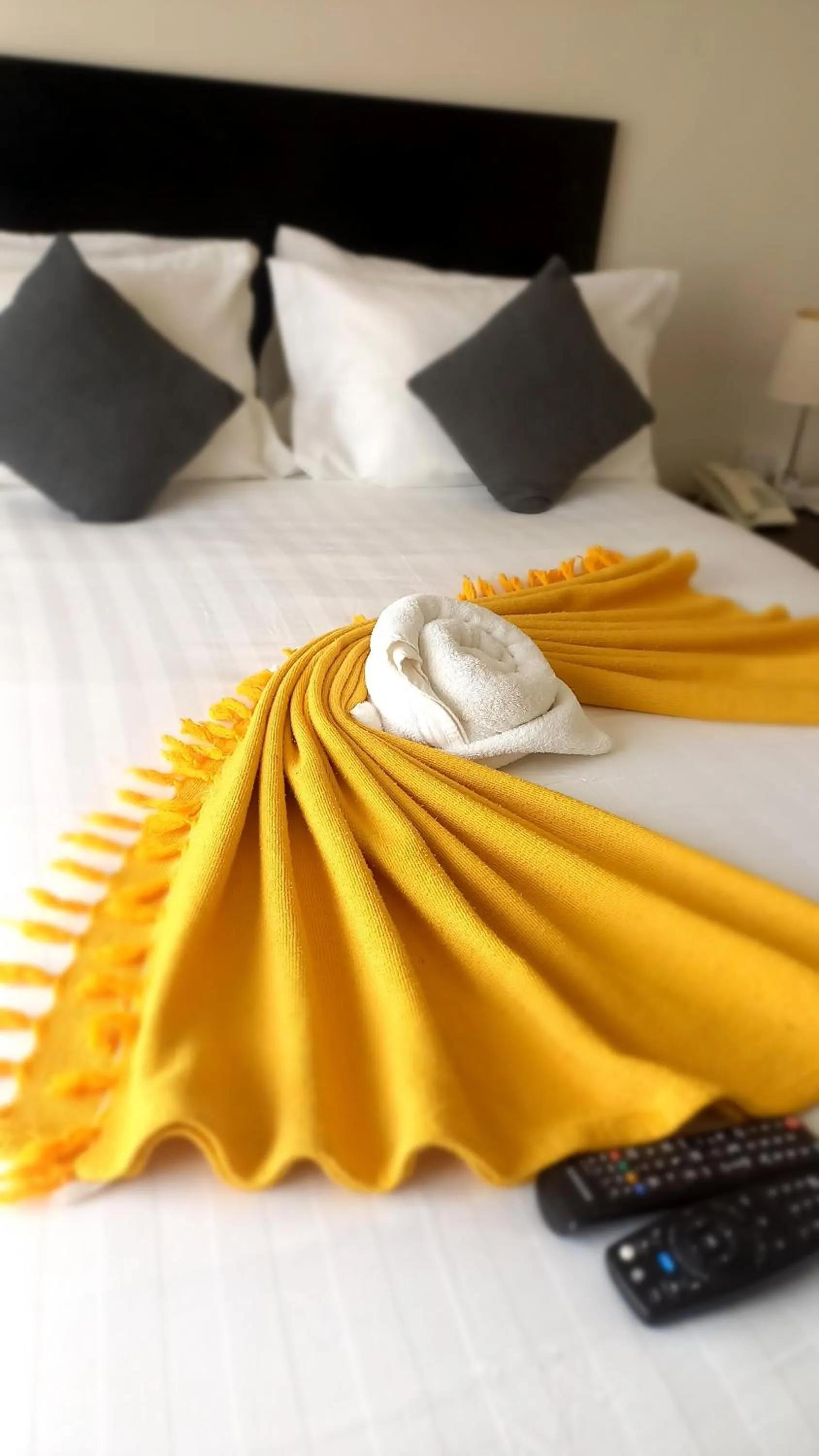 Bed in Magville Guest House