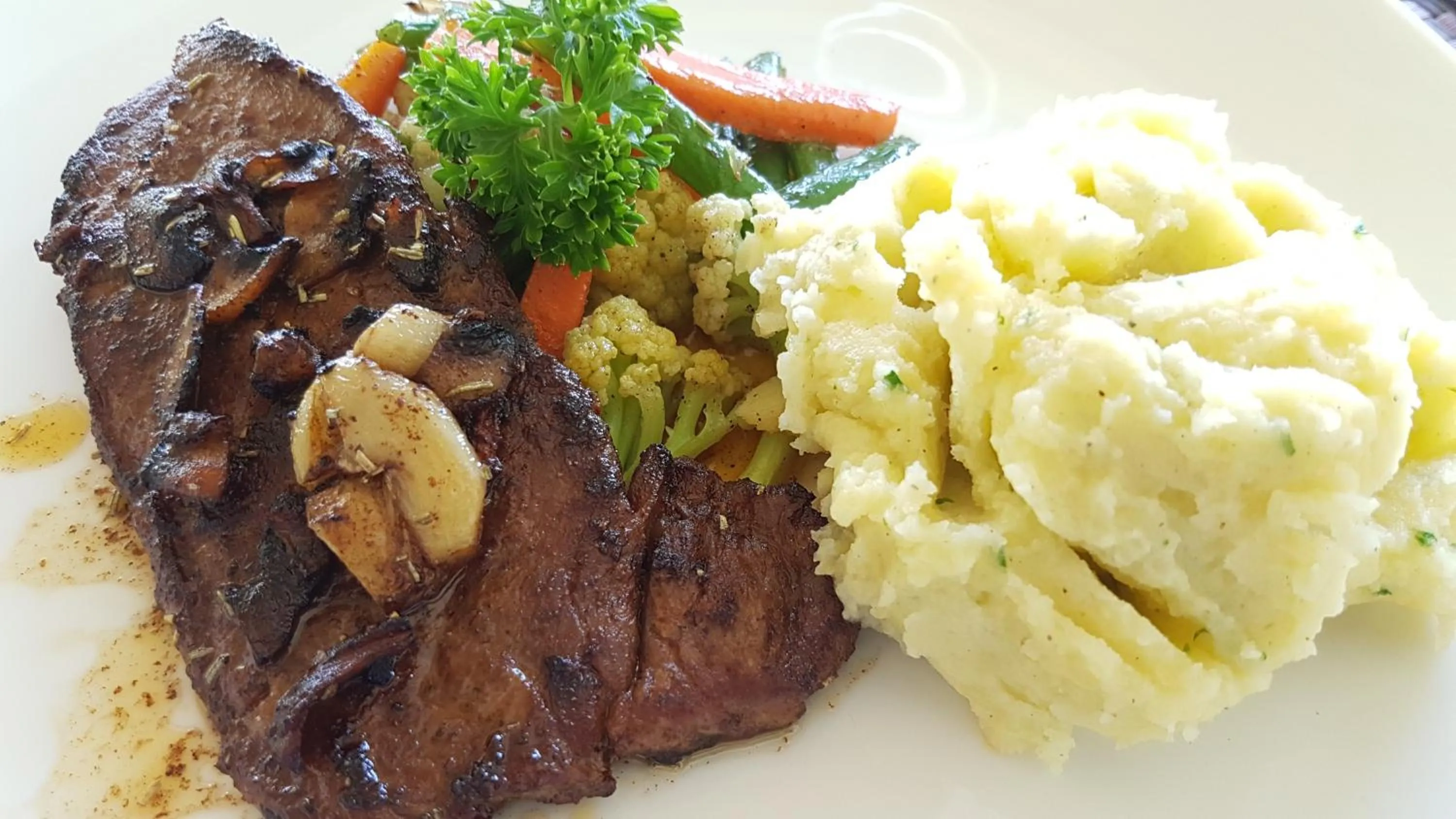 Food close-up in Hotel Genggong