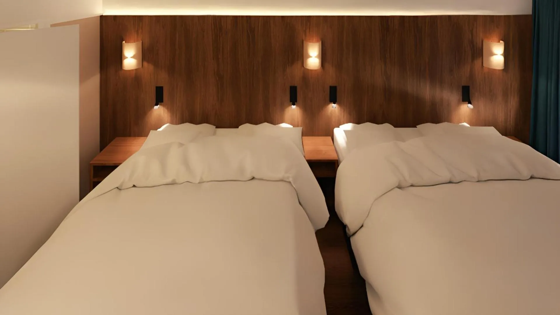 Bed in Hotel The Exchange