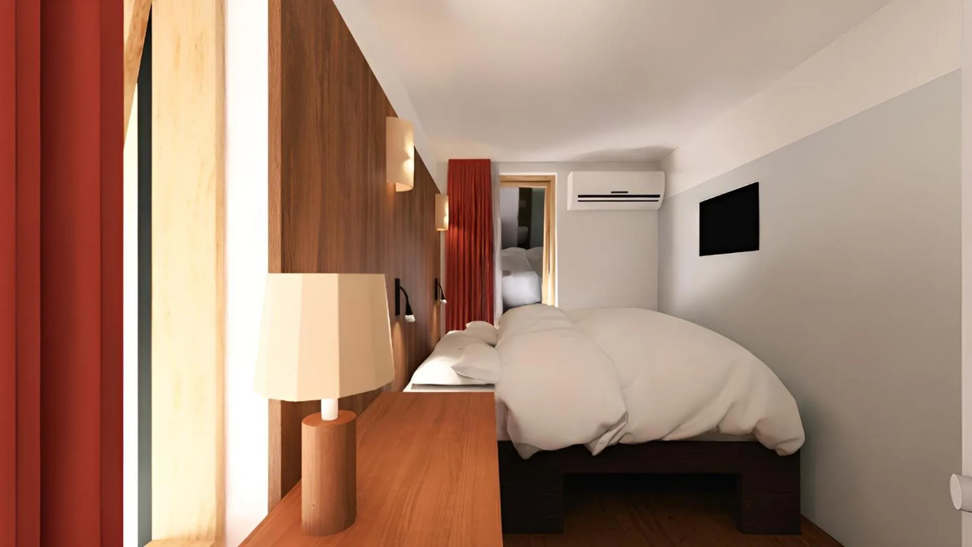 Bed in Hotel The Exchange