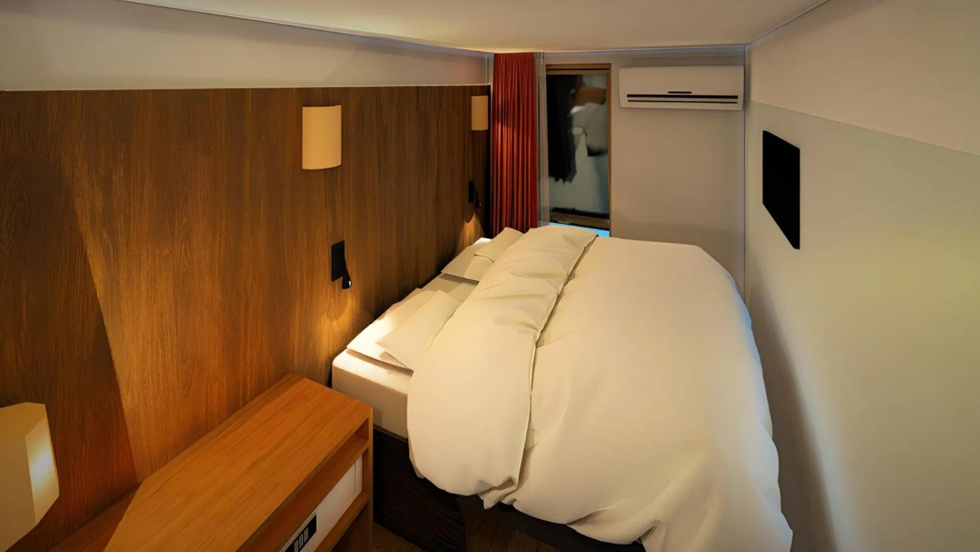 Bed in Hotel The Exchange