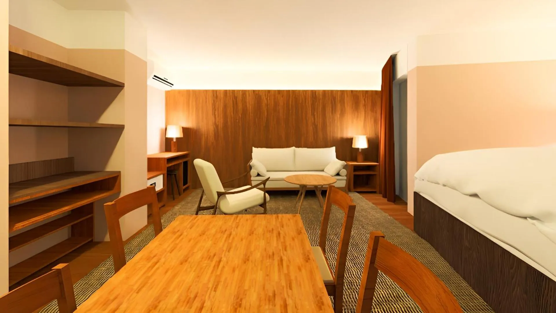 Bed in Hotel The Exchange