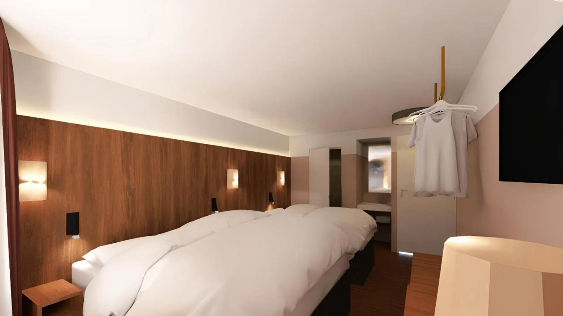 Bed in Hotel The Exchange