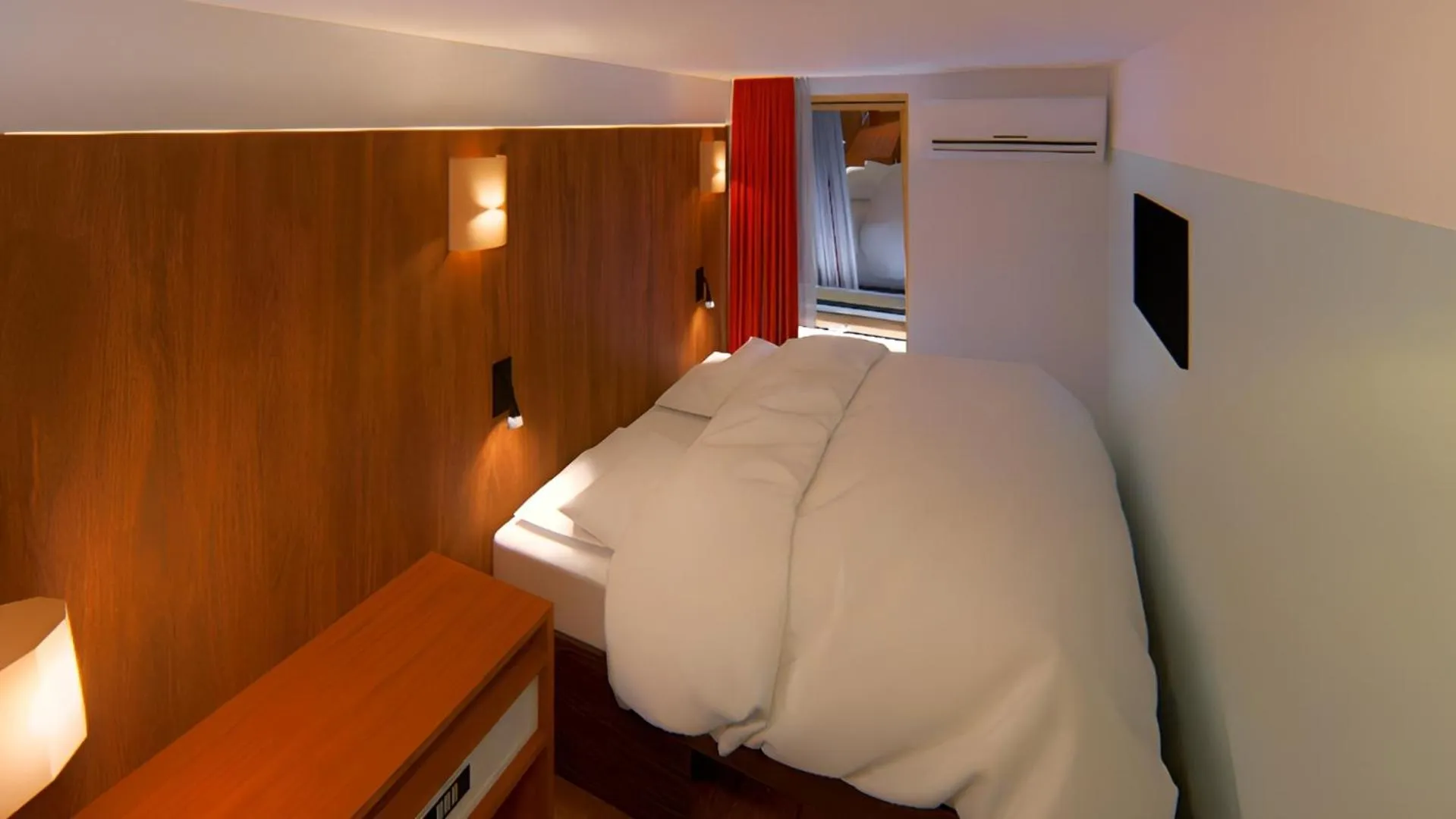 Bed in Hotel The Exchange