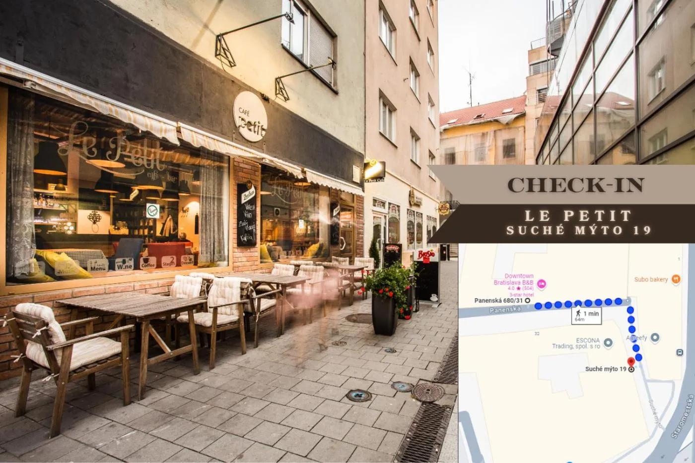 Property building in Downtown Bratislava B&B