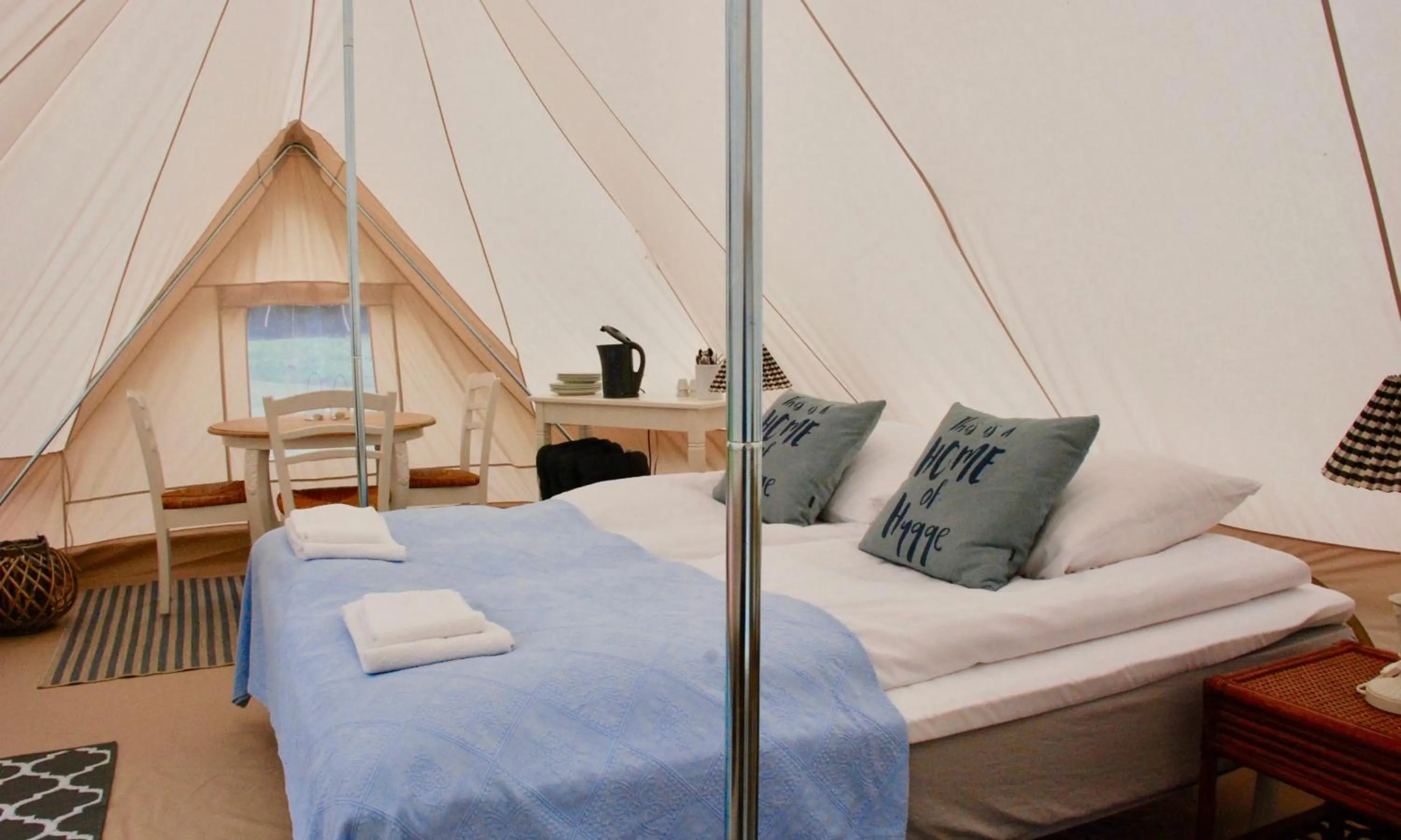 Property building, Bed in Pension Lærkelill