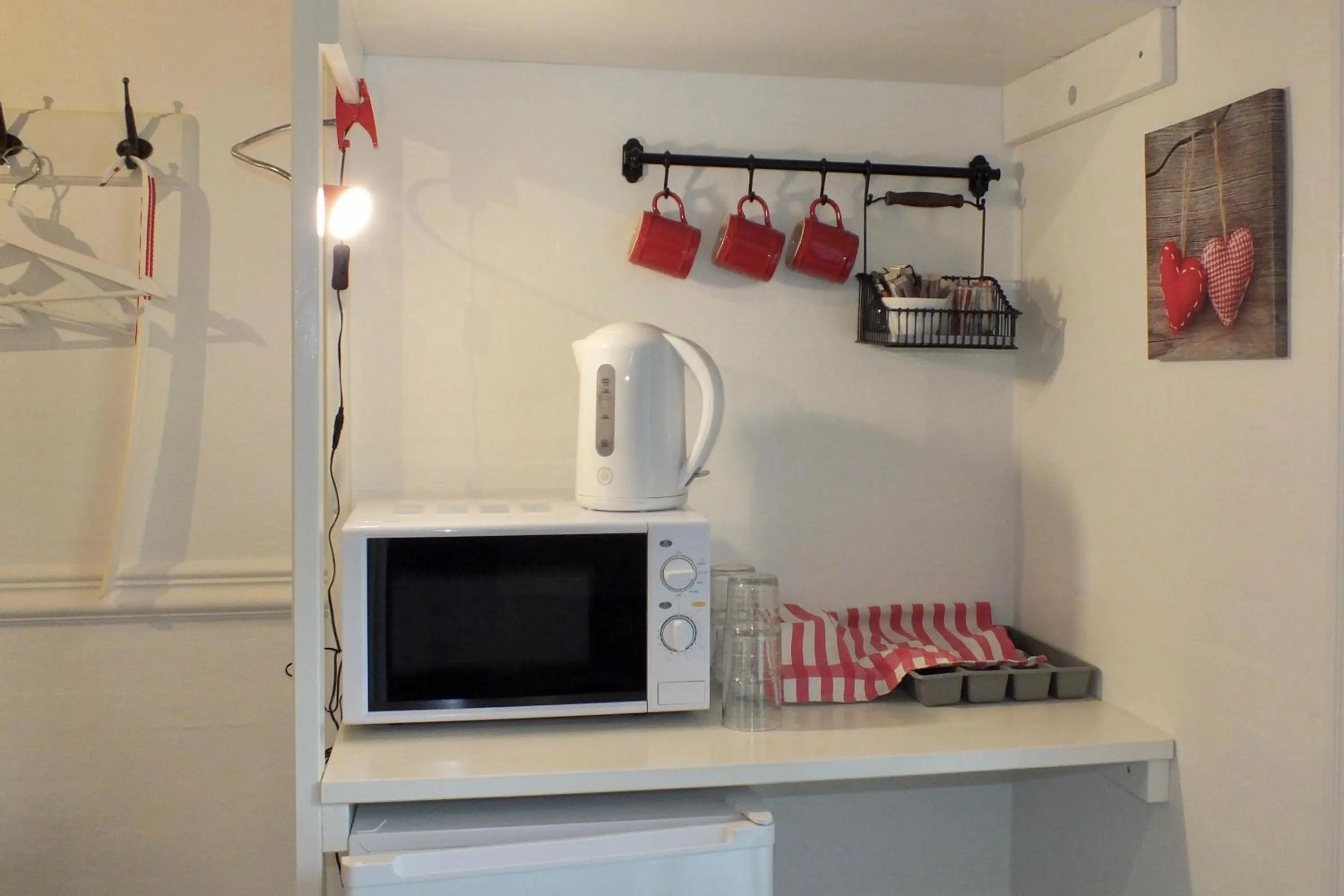 Coffee/tea facilities in Pension Lærkelill