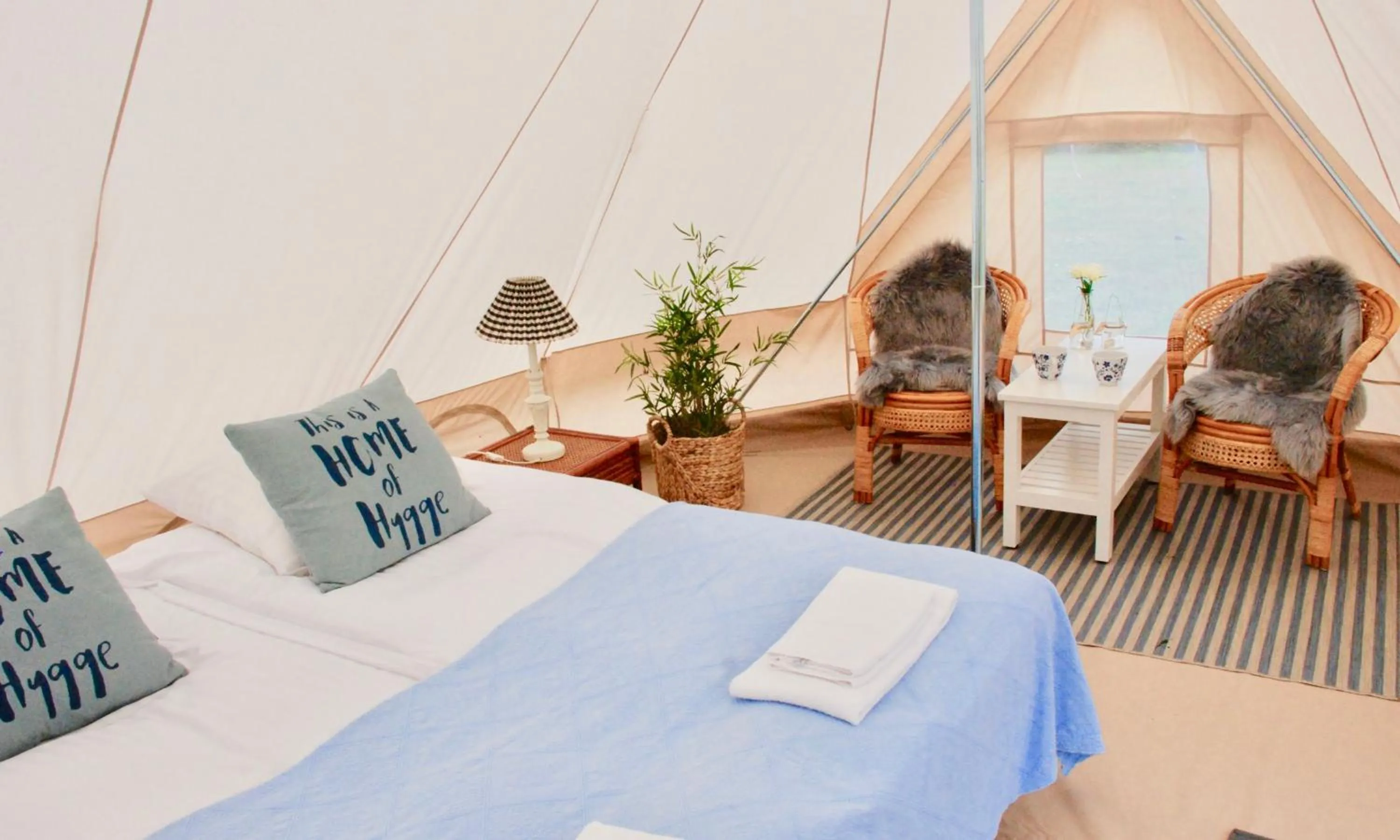 Property building, Bed in Pension Lærkelill