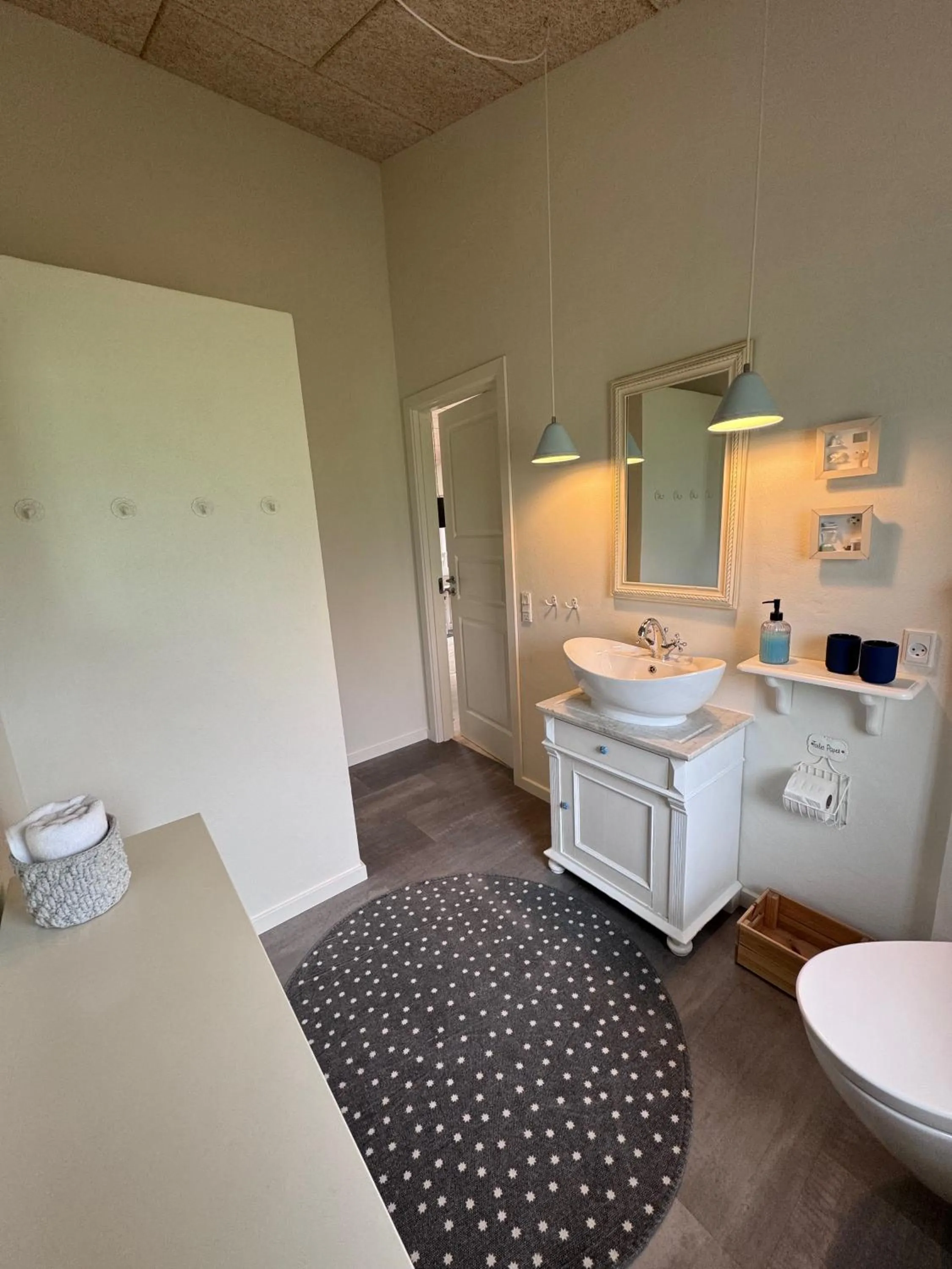 Toilet in Pension Lærkelill