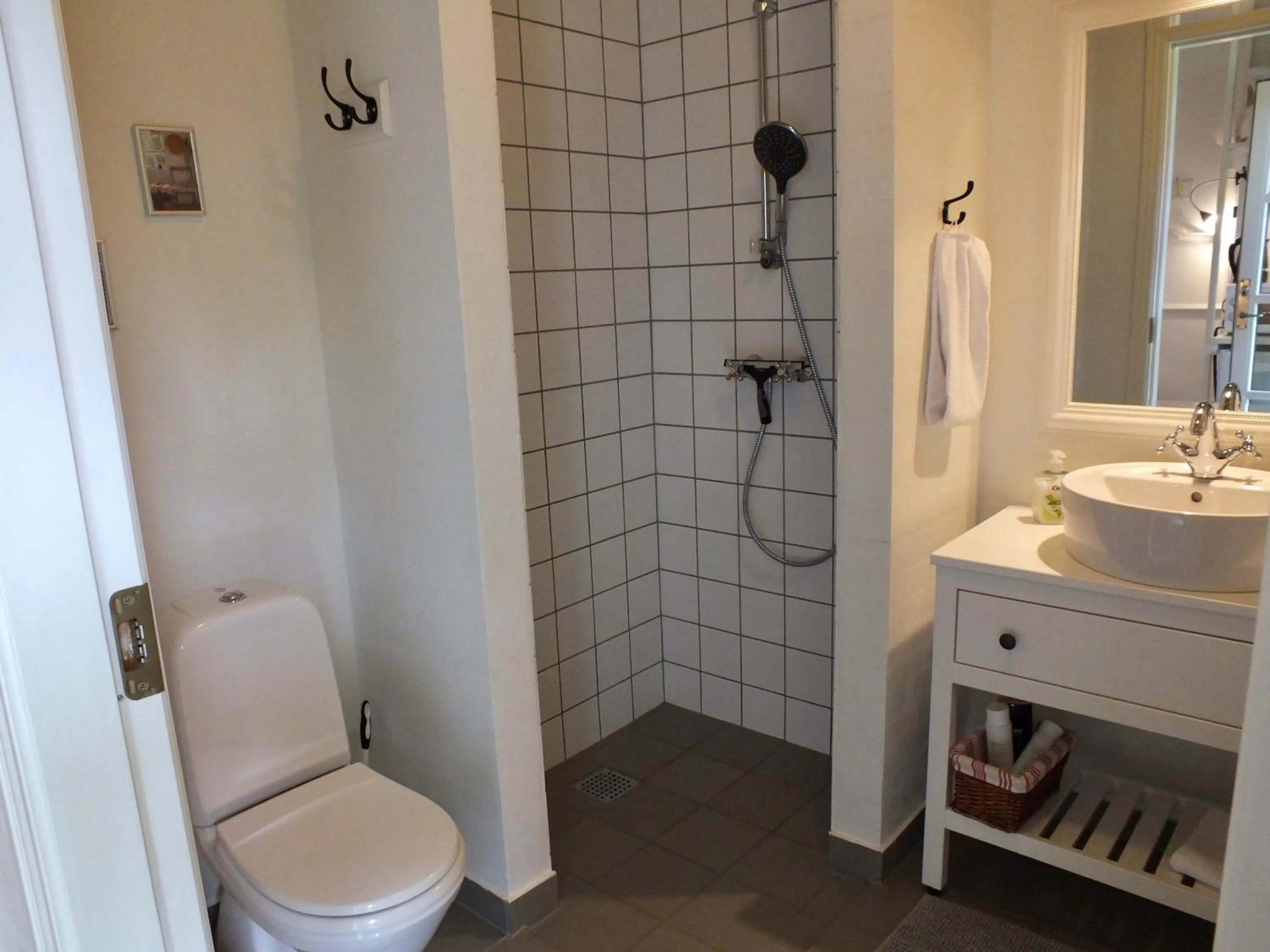 Bathroom in Pension Lærkelill